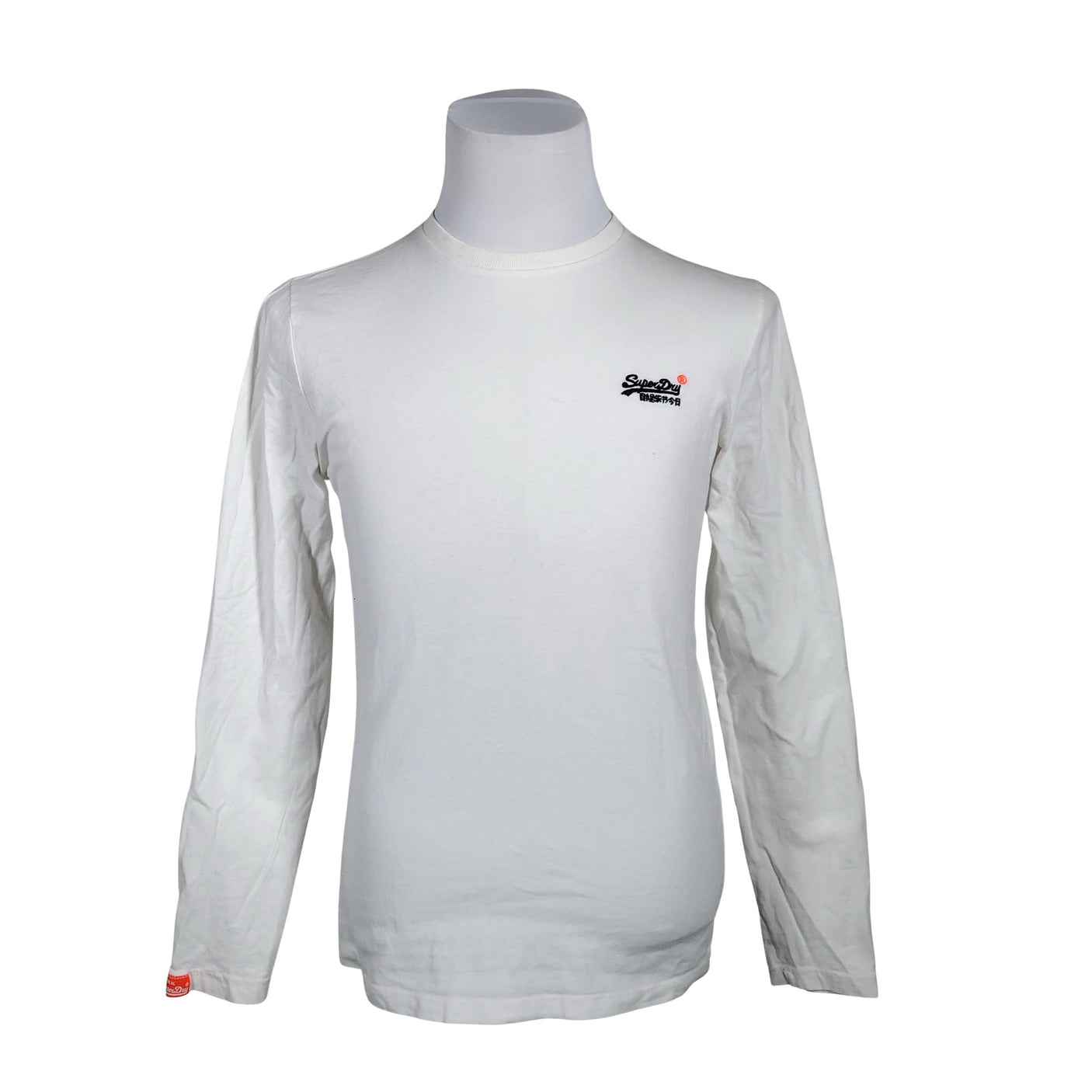 Unisex Superdry - Trikotaažist pluus, suurus S - Valge (1)