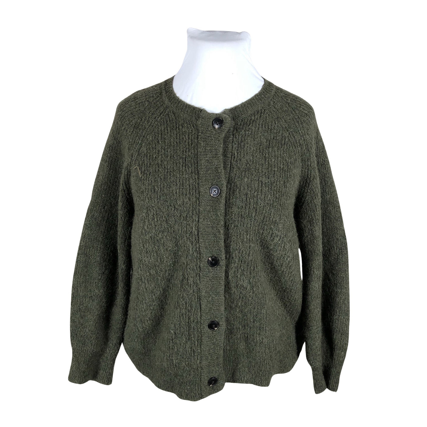 Unisex Selected - Kardigan, suurus 42 - Roheline (1)