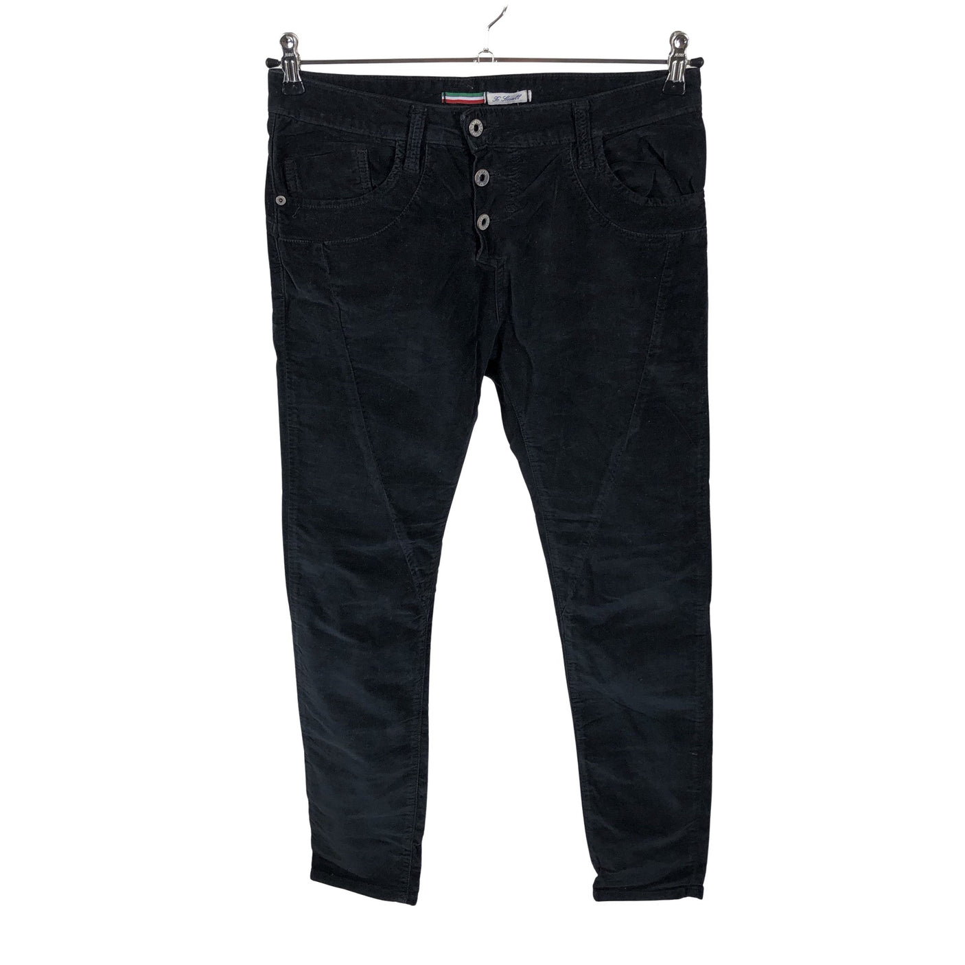 Unisex Please - Sametpüksid, suurus 34 - Must (1)