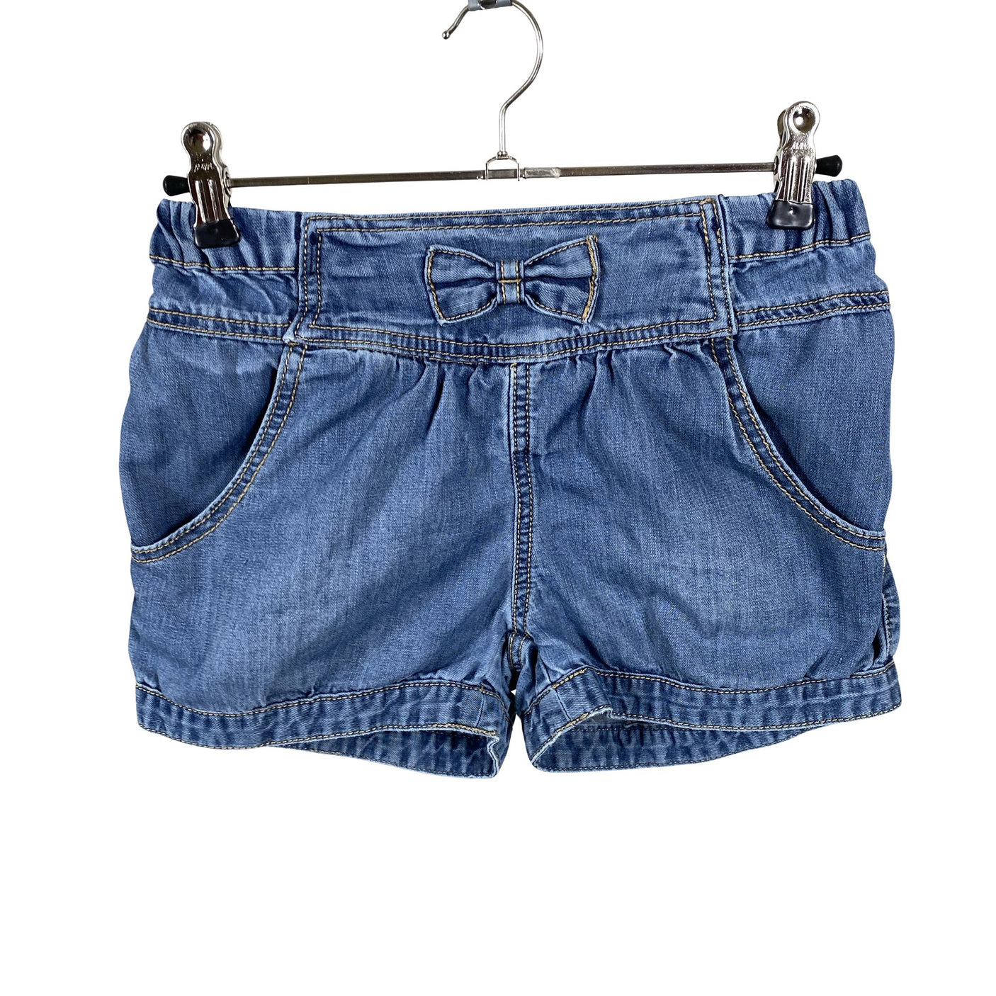 Unisex POMPdeLUX - Teksast lühikesed püksid, suurus 140 - 146 - Sinine (1)