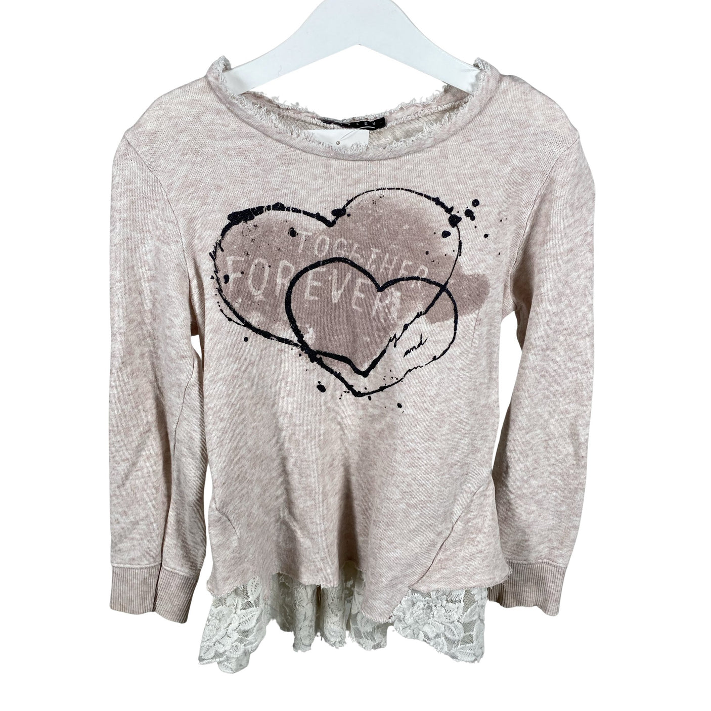 Unisex Sisley - Dressikangast pluus, suurus 116 - 122 - Heleroosa (1)