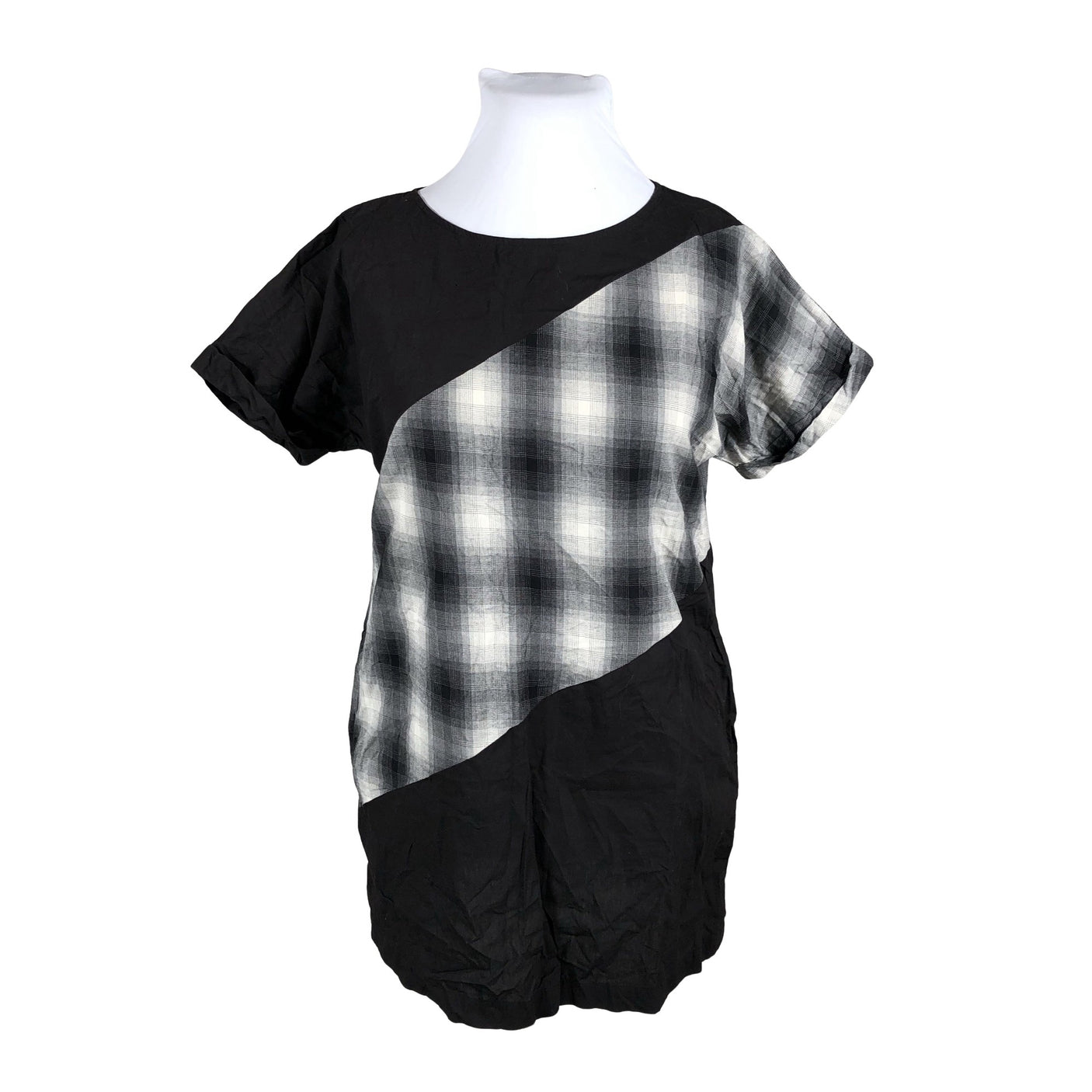 Unisex Reet Aus - Mitteveniv tuunika, suurus 42 - Must (1)