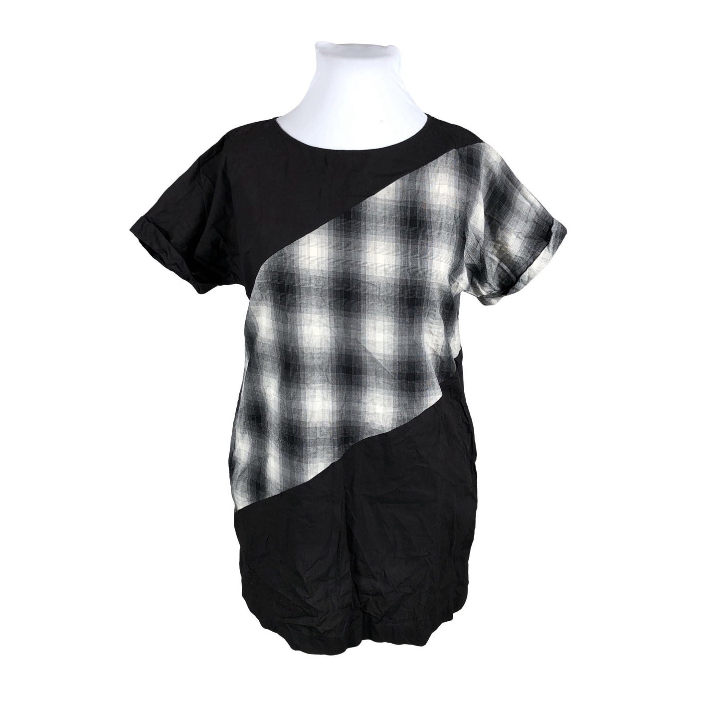 Unisex Reet Aus - Mitteveniv tuunika, suurus 42 - Must (2)