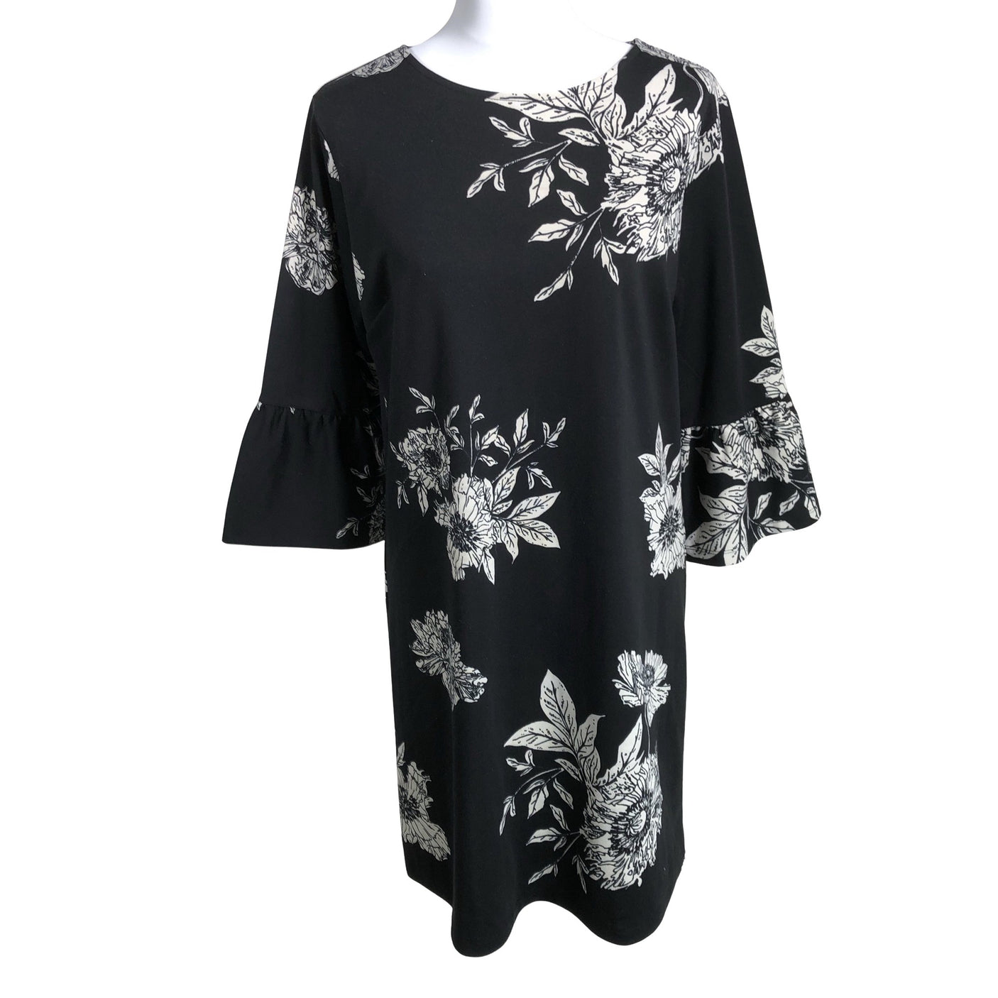 Unisex Free Quent - Trikotaažist kleit, suurus 40 - Must (1)