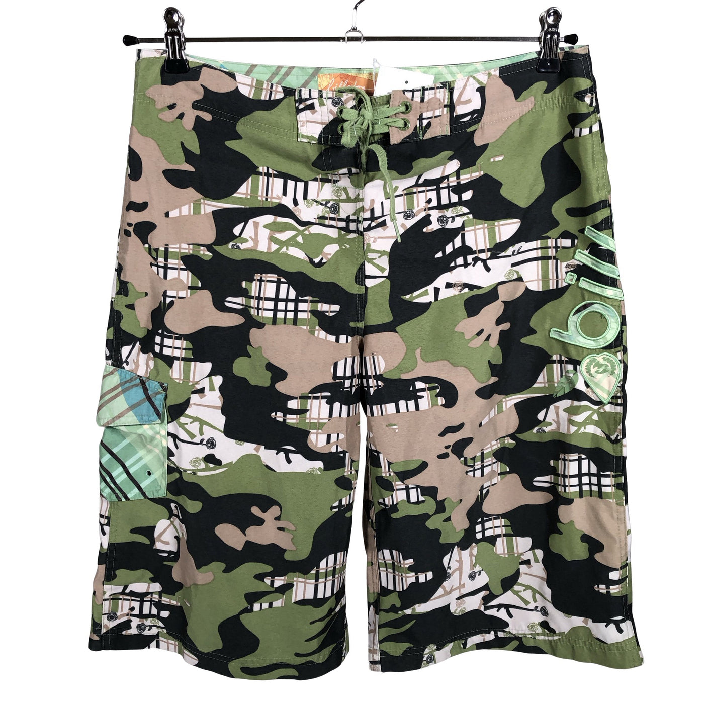 Unisex Billabong - Lühikesed püksid, suurus M - Roheline (1)