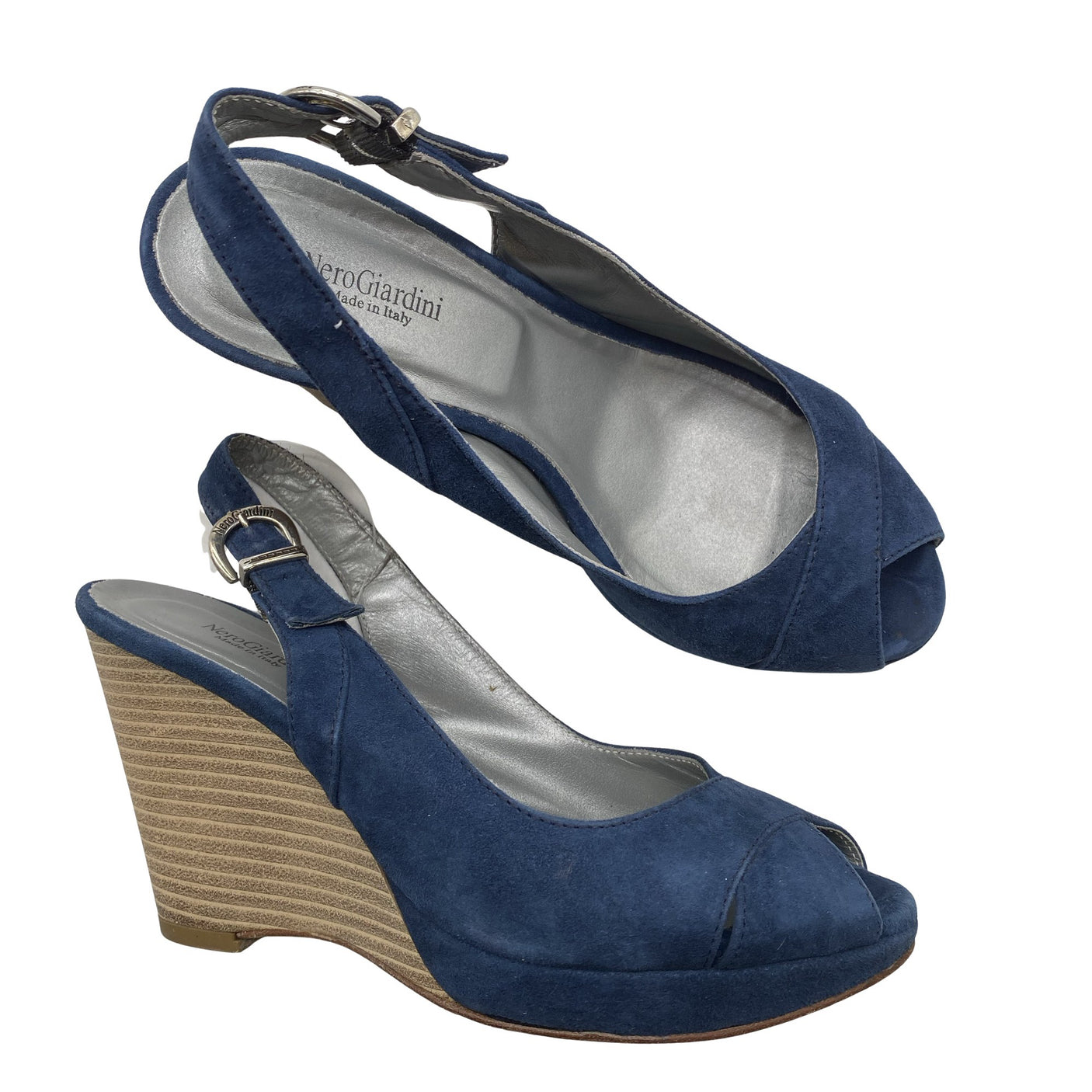 Unisex Nero Giardini - Kontsaga rihmikud, suurus 36 - Sinine (1)