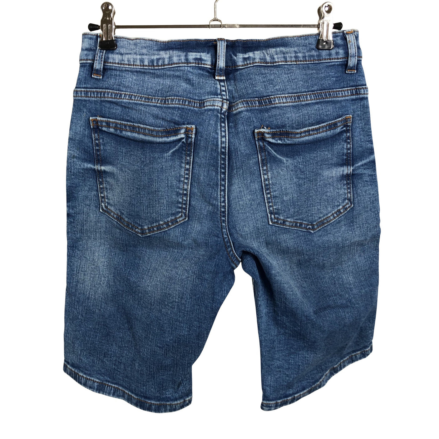 Unisex Next - Teksast lühikesed püksid, suurus 146 - 152 - Sinine (2)