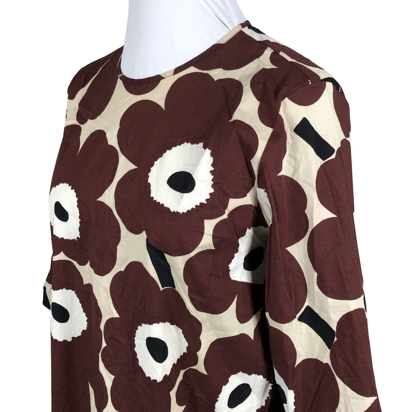 Unisex Marimekko - Mitteveniv kleit, suurus 44 - Pruun (3)
