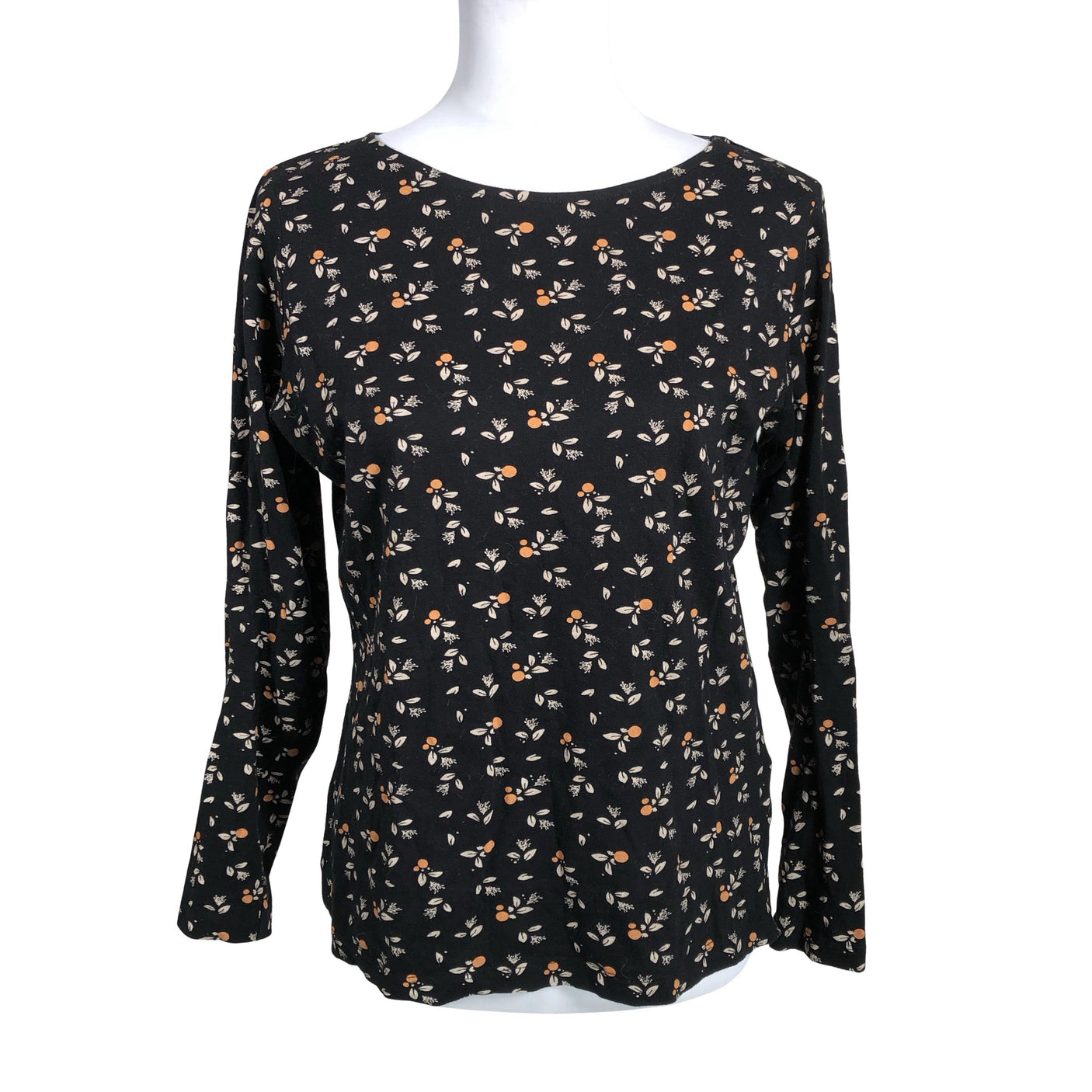 Unisex O.I.S - Trikotaažist pluus, suurus 36 - Must (1)