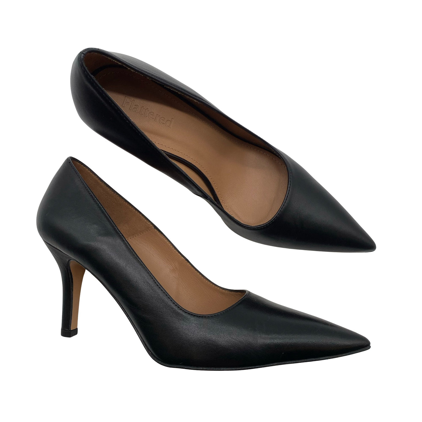 Unisex Flattered - Kontsakingad, suurus 38 - Must (1)