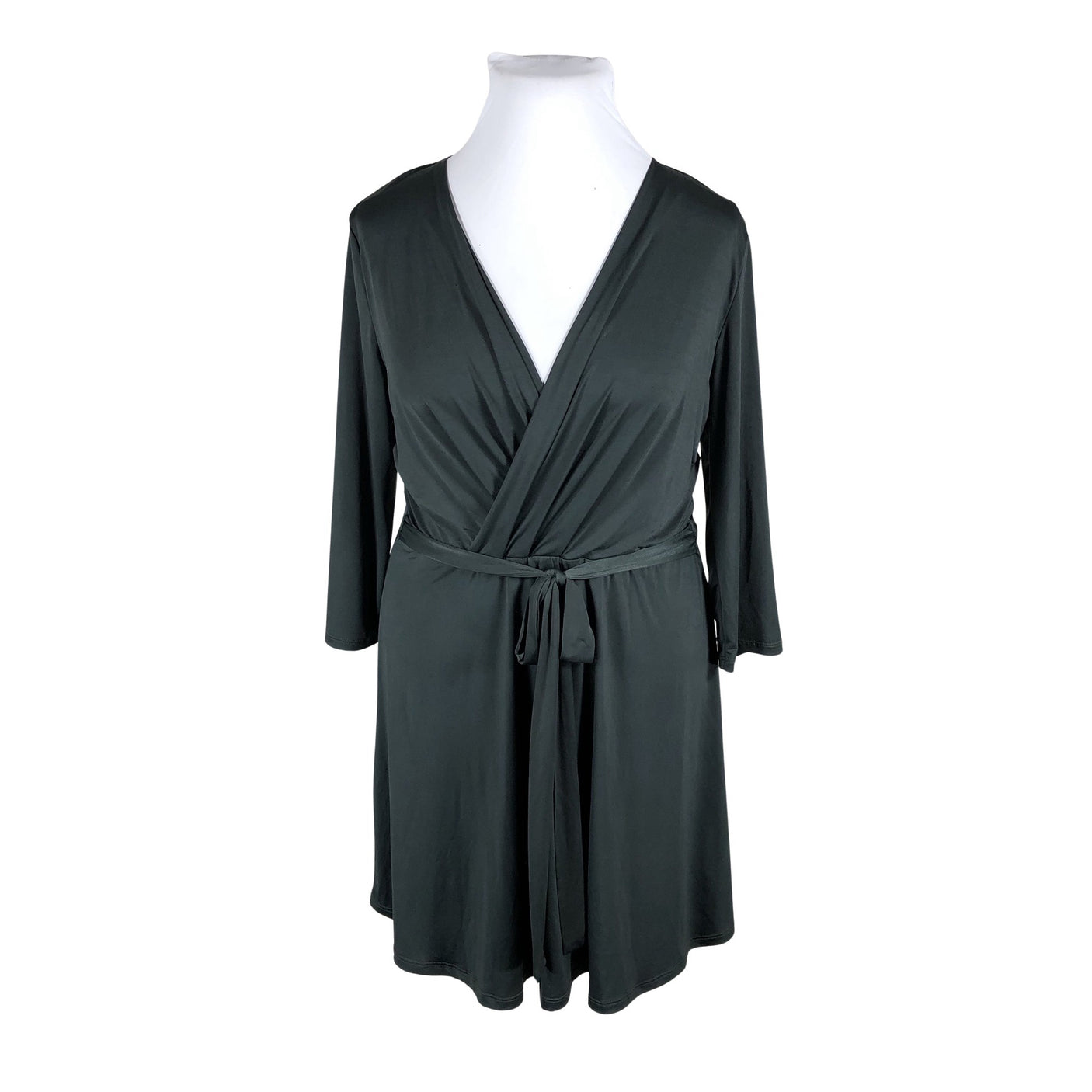 Unisex Anna Field - Trikotaažist kleit, suurus 42 - Roheline (1)