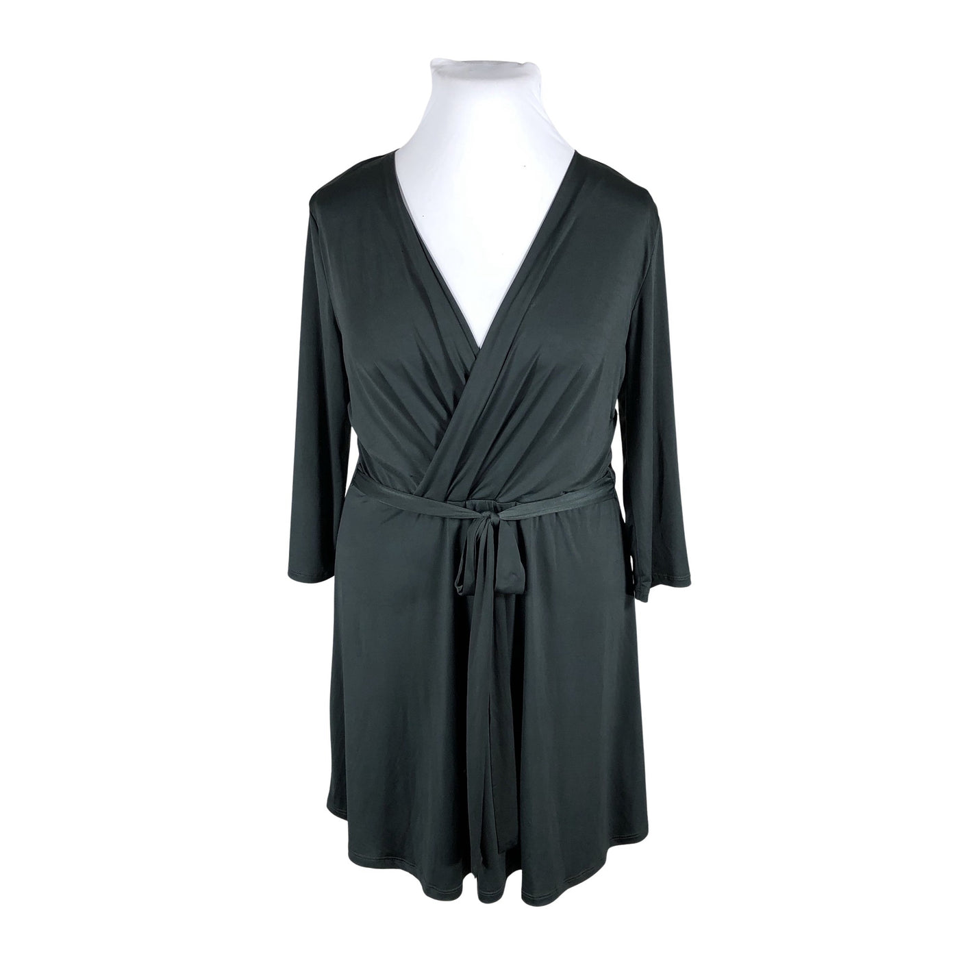 Unisex Anna Field - Trikotaažist kleit, suurus 42 - Roheline (2)