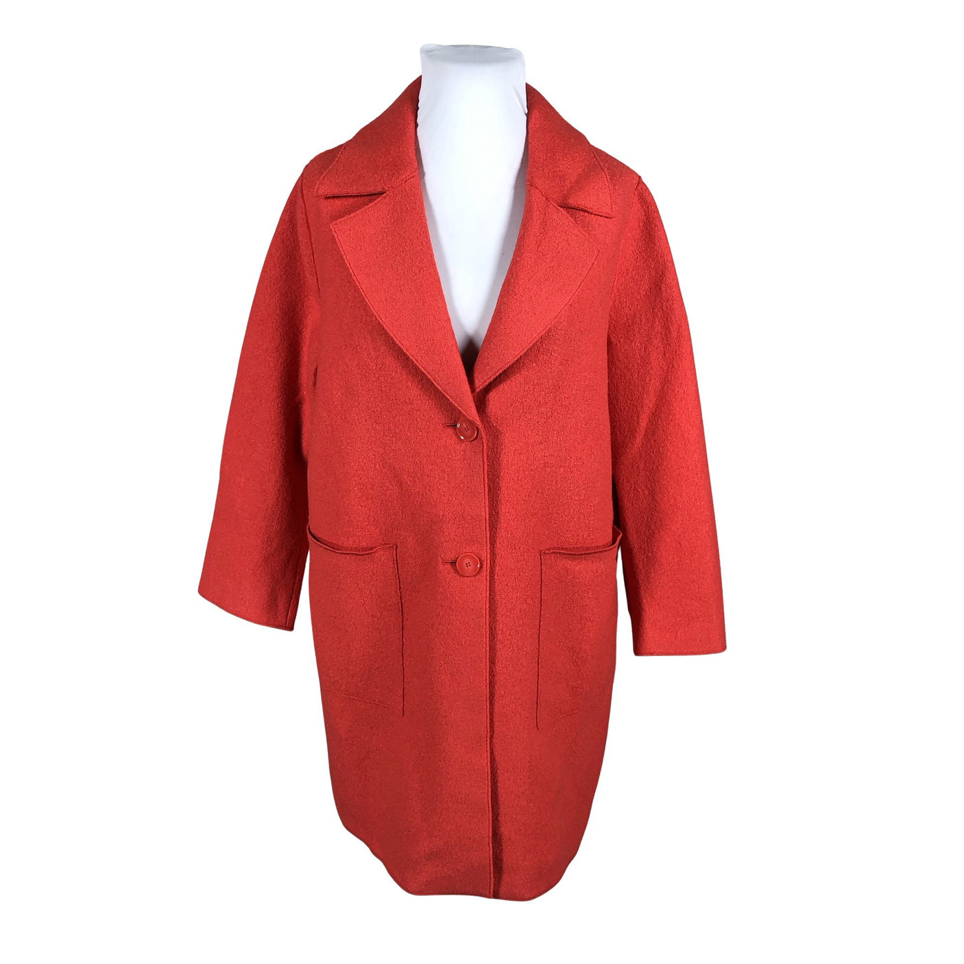Unisex Gerry Weber - Villane mantel, suurus 48 - Punane (1)