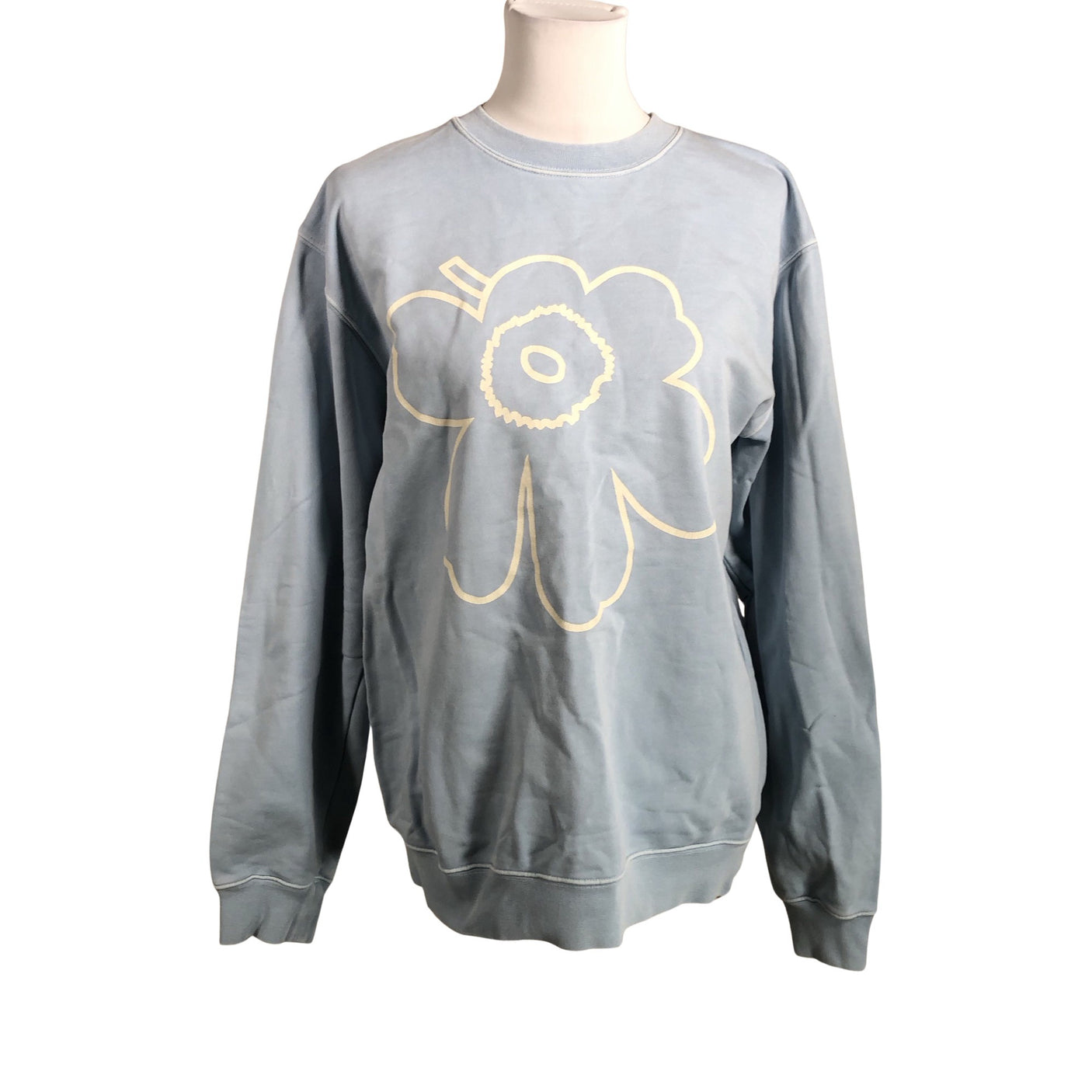 Unisex Marimekko - Dressikangast pluus, suurus 36 - Helesinine (1)