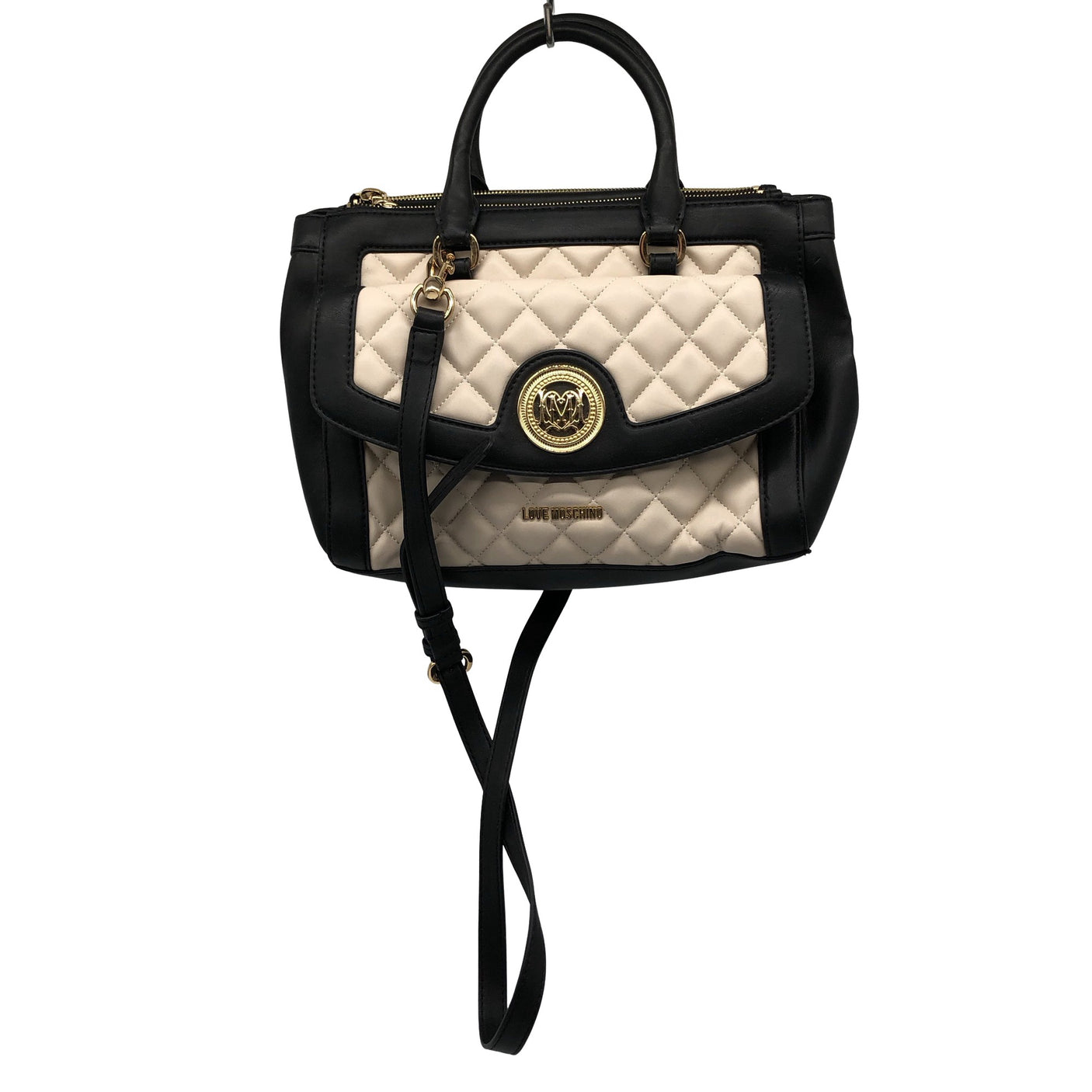 Unisex Love Moschino - Käekott, suurus Mini - Valge (1)