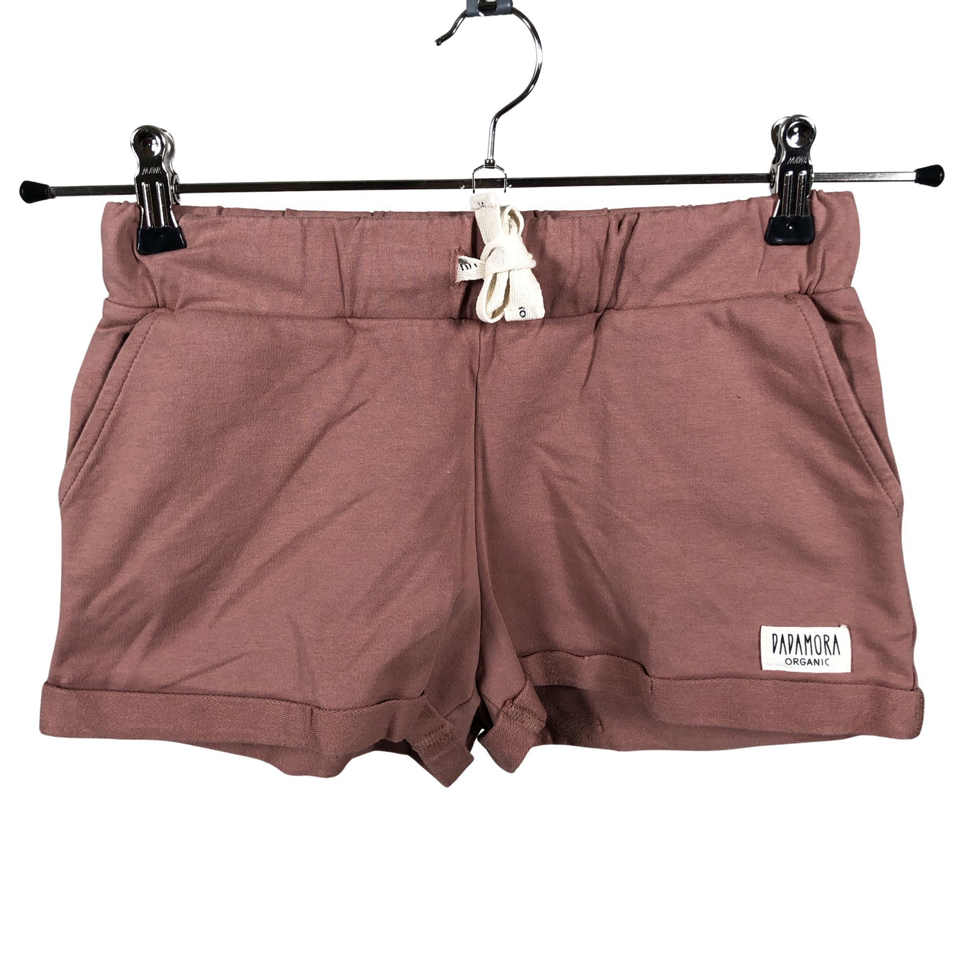 Unisex Dadamora - Dressikangast lühikesed püksid, suurus 34 - Heleroosa (2)