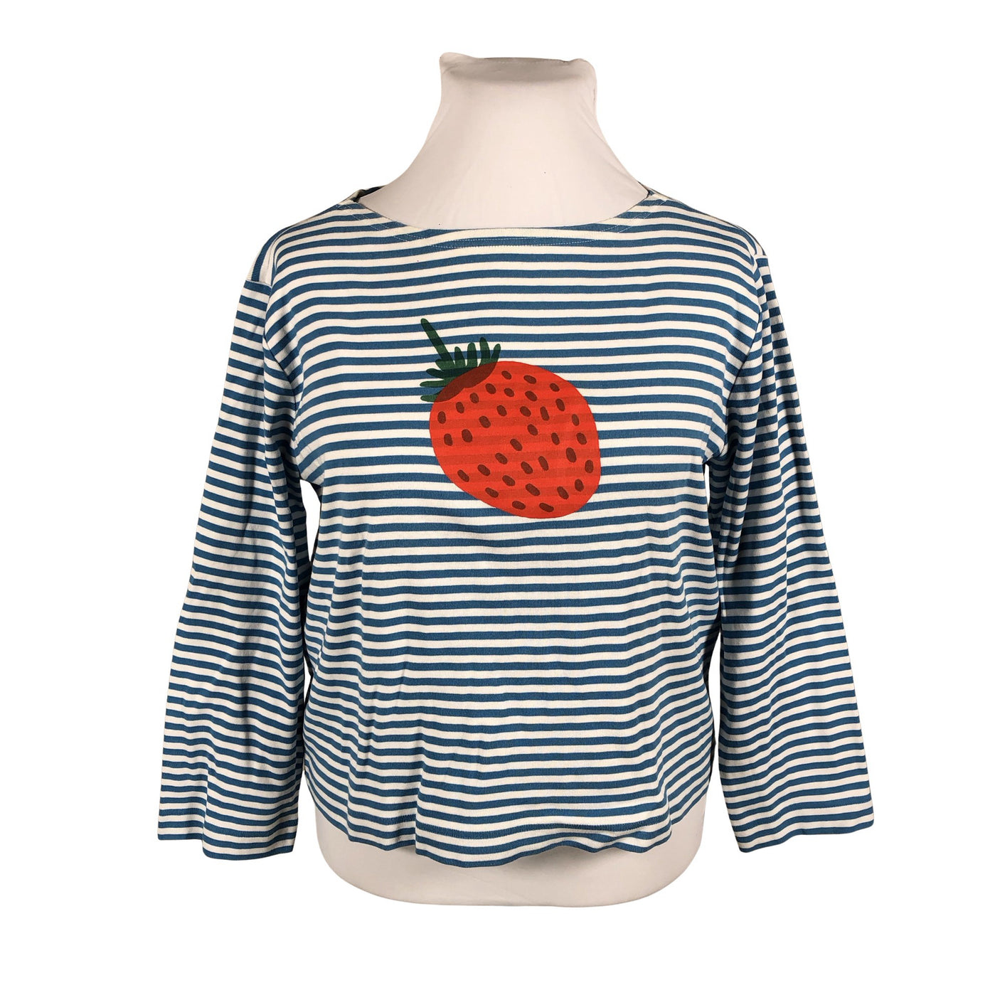 Unisex Marimekko - Trikotaažist pluus, suurus 42 - Helesinine (2)