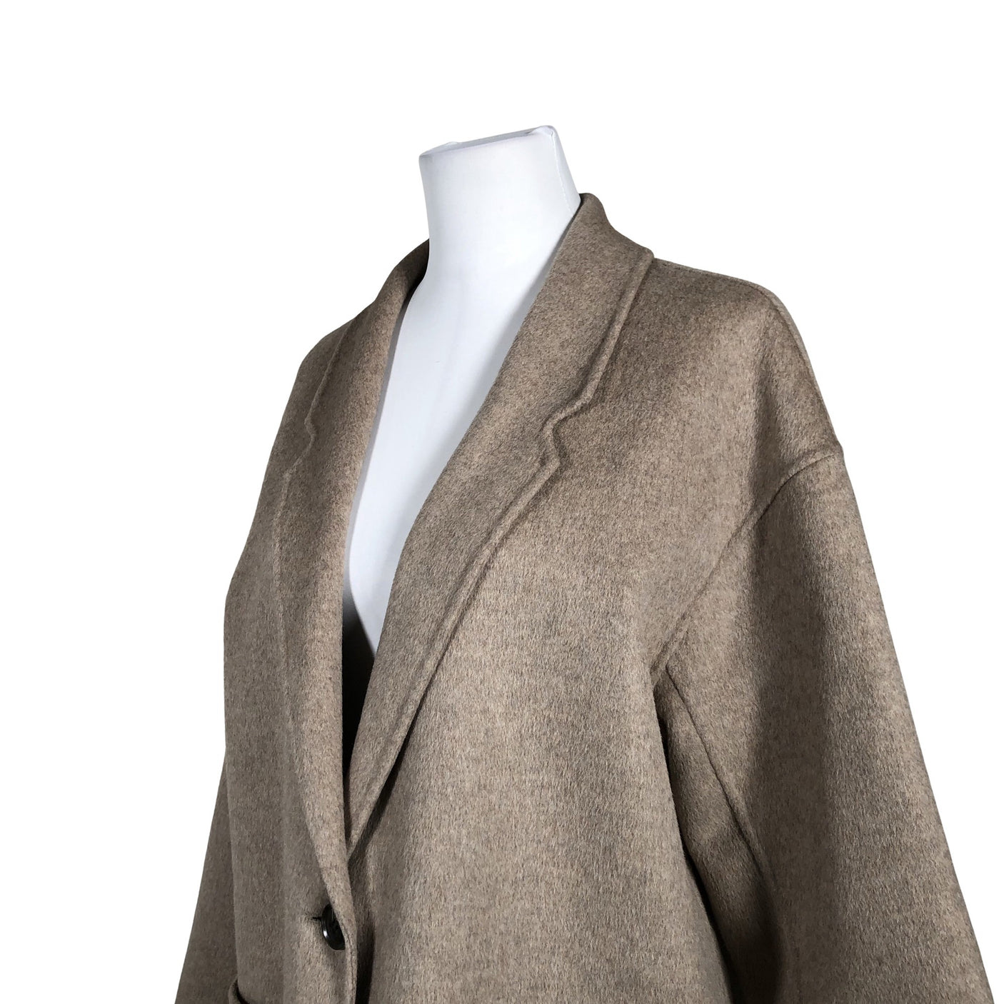 Unisex Nanso - Villane mantel, suurus 40 - Beige (2)