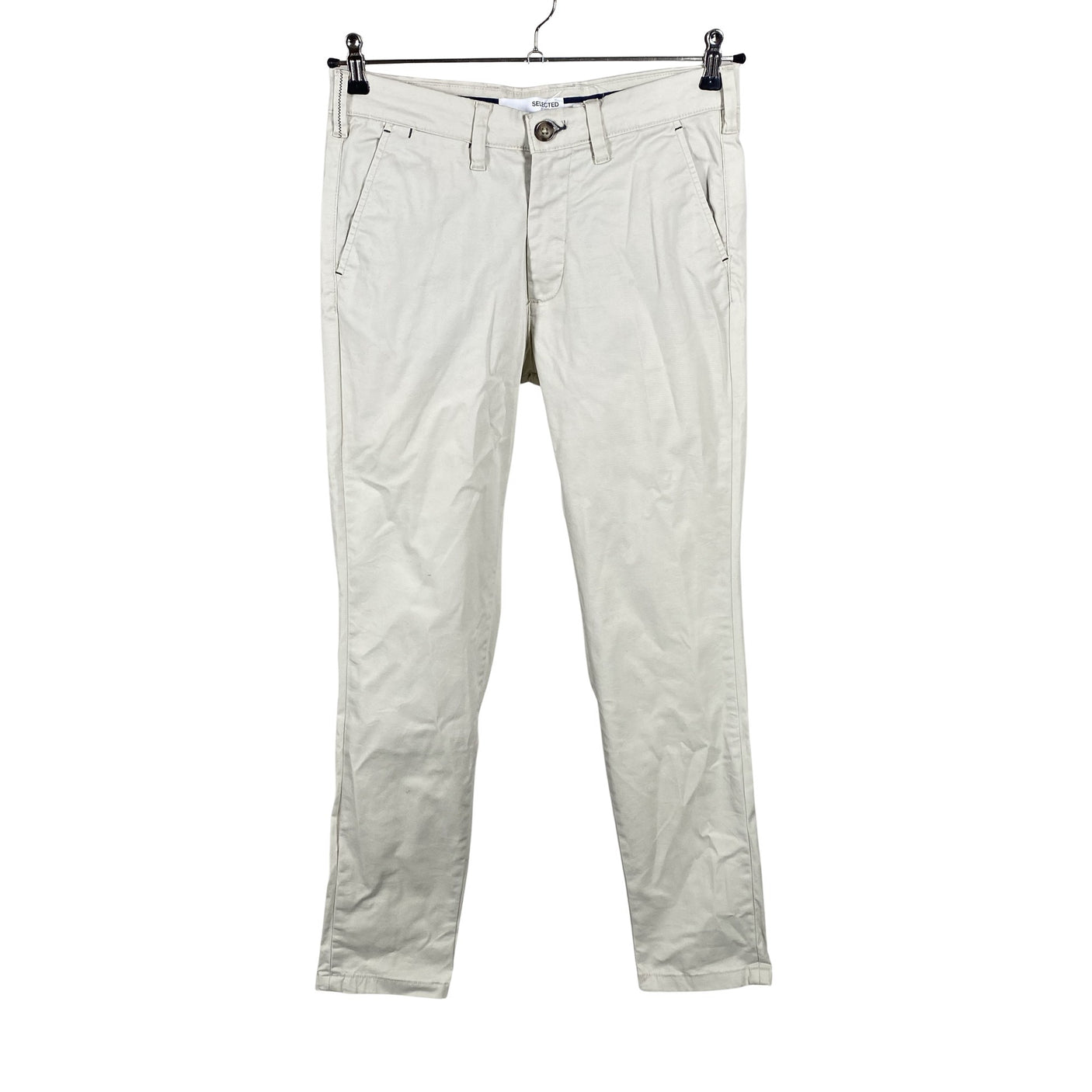 Unisex Selected - Chino-püksid, suurus W30 - Beige (1)