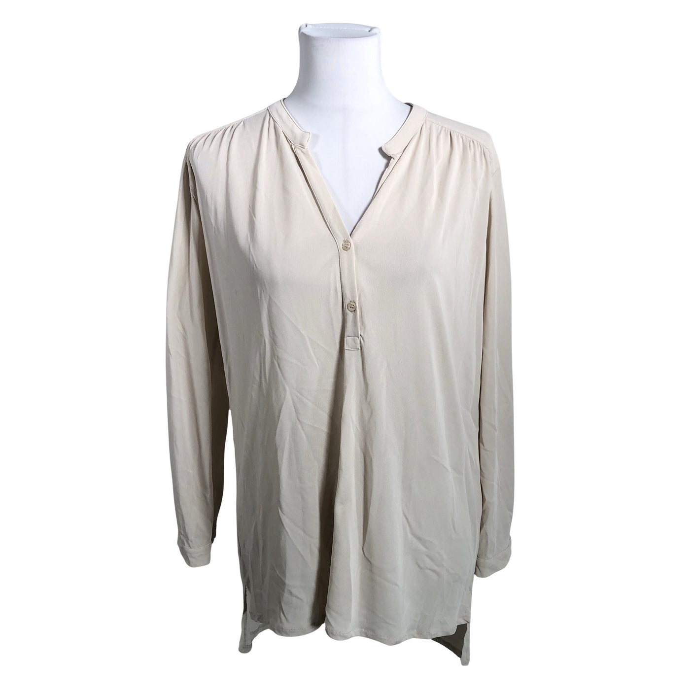 Unisex Filippa K. - Trikotaažist pluus, suurus 40 - Beige (1)