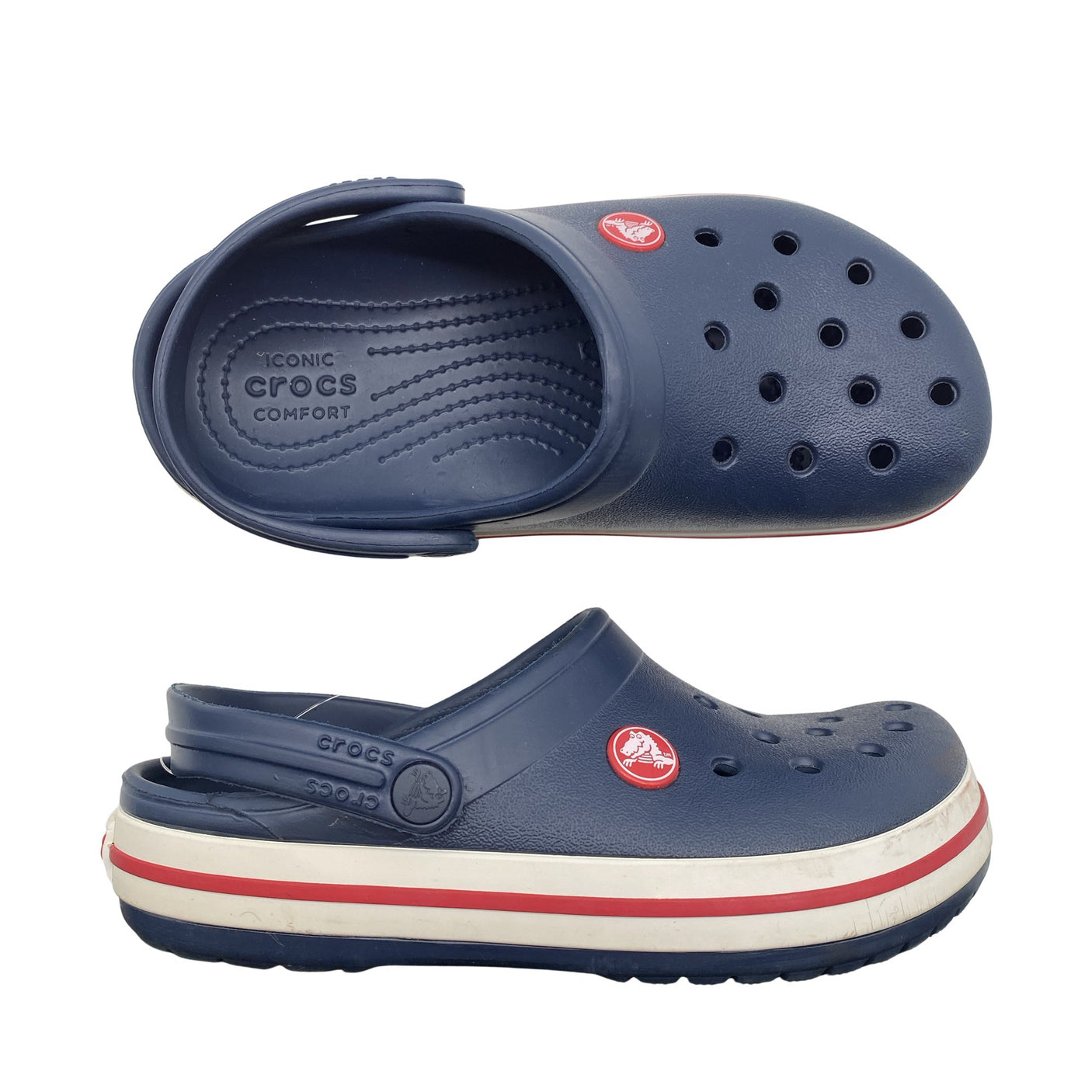 Unisex Crocs - Lahtise kannaga jalanõud, suurus 30 - Sinine (1)