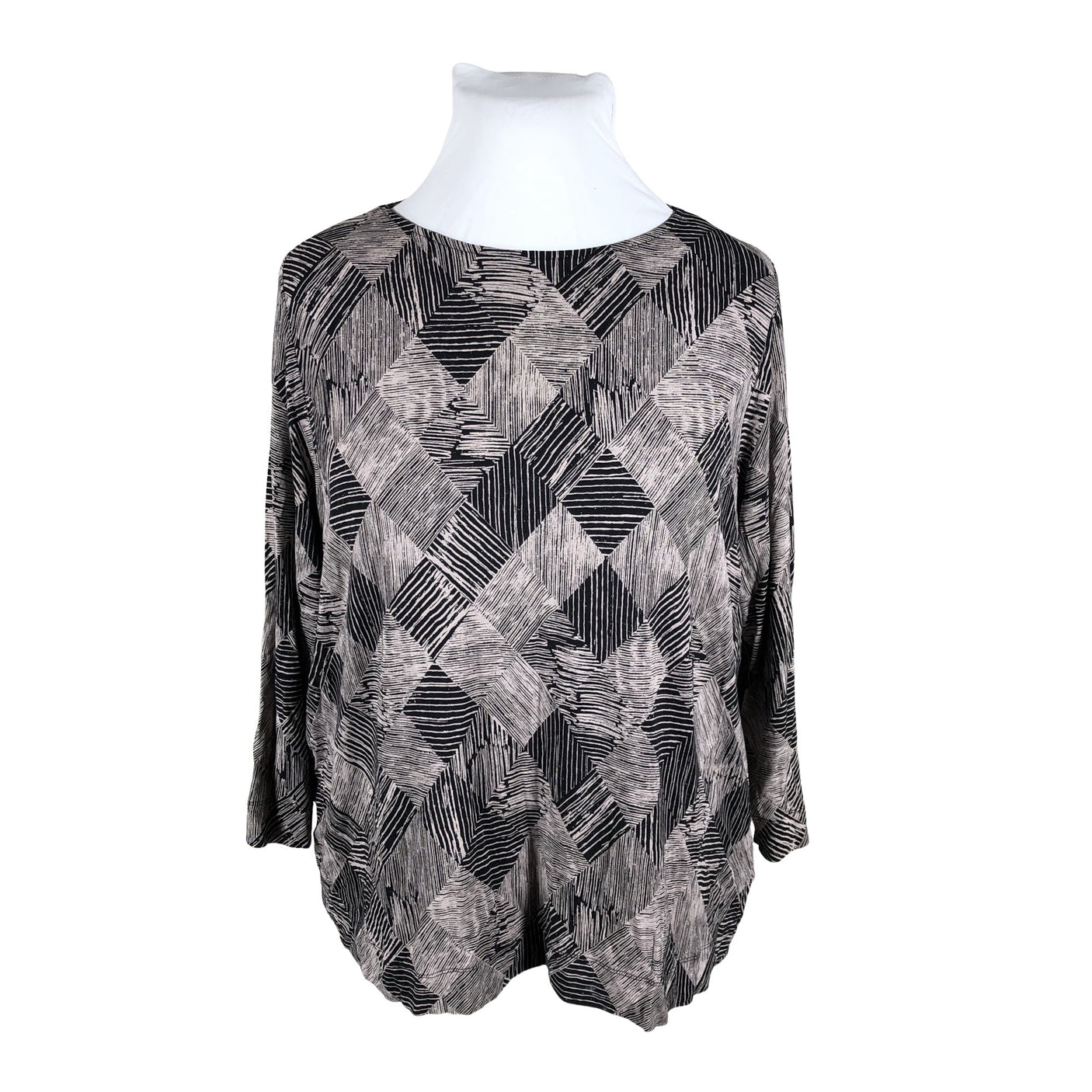 Unisex Marimekko - Trikotaažist pluus, suurus 48 - Must (2)