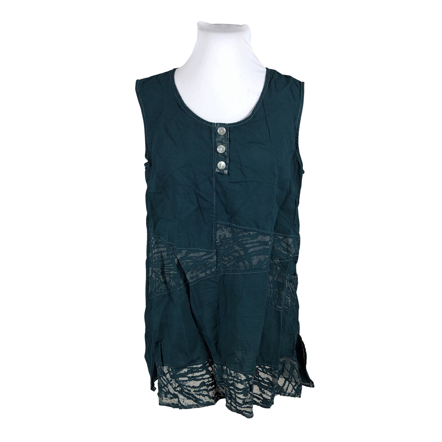Unisex One o One - Mitteveniv tuunika, suurus 46 - Sinine (2)