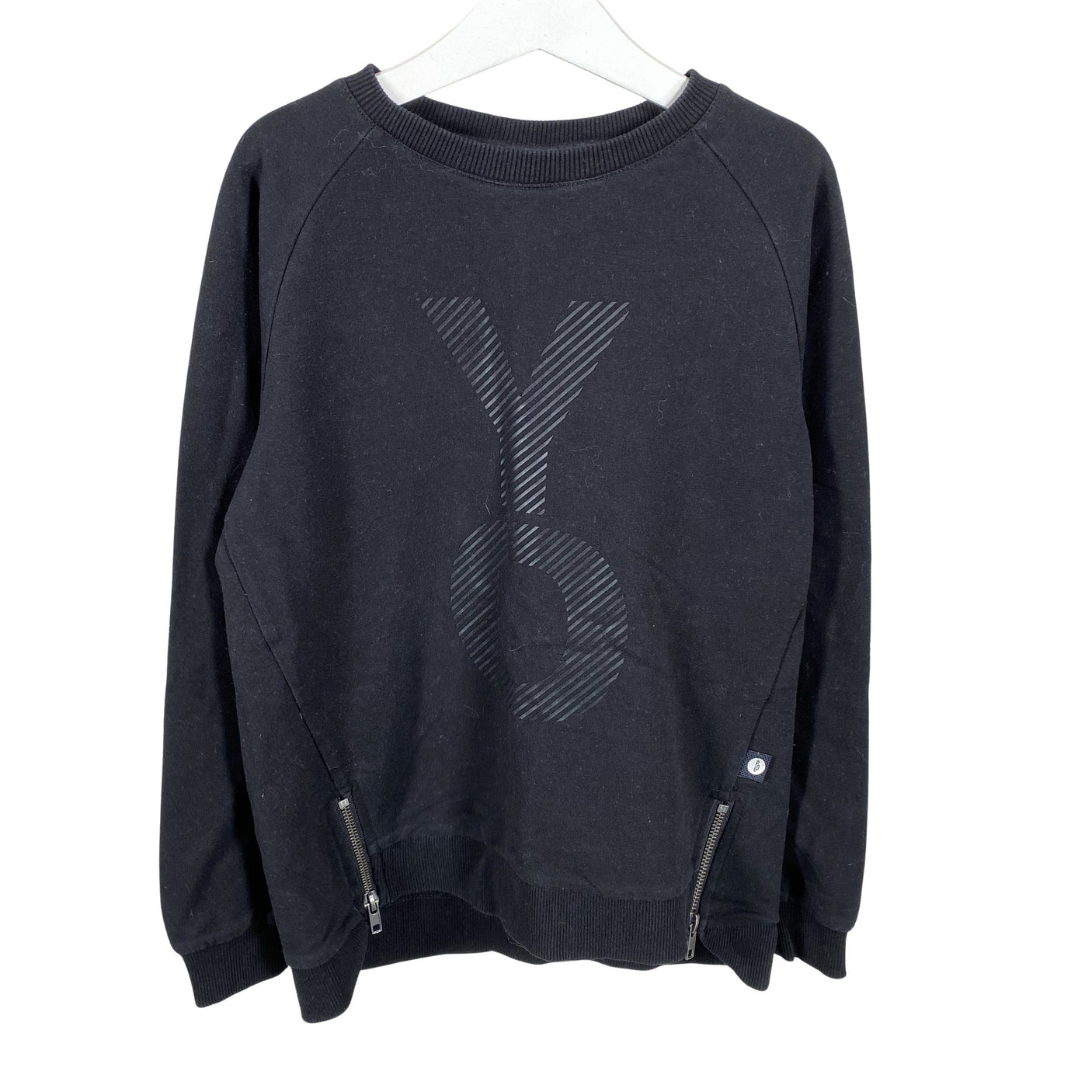 Unisex POMPdeLUX - Dressikangast pluus, suurus 134 - 140 - Must (1)