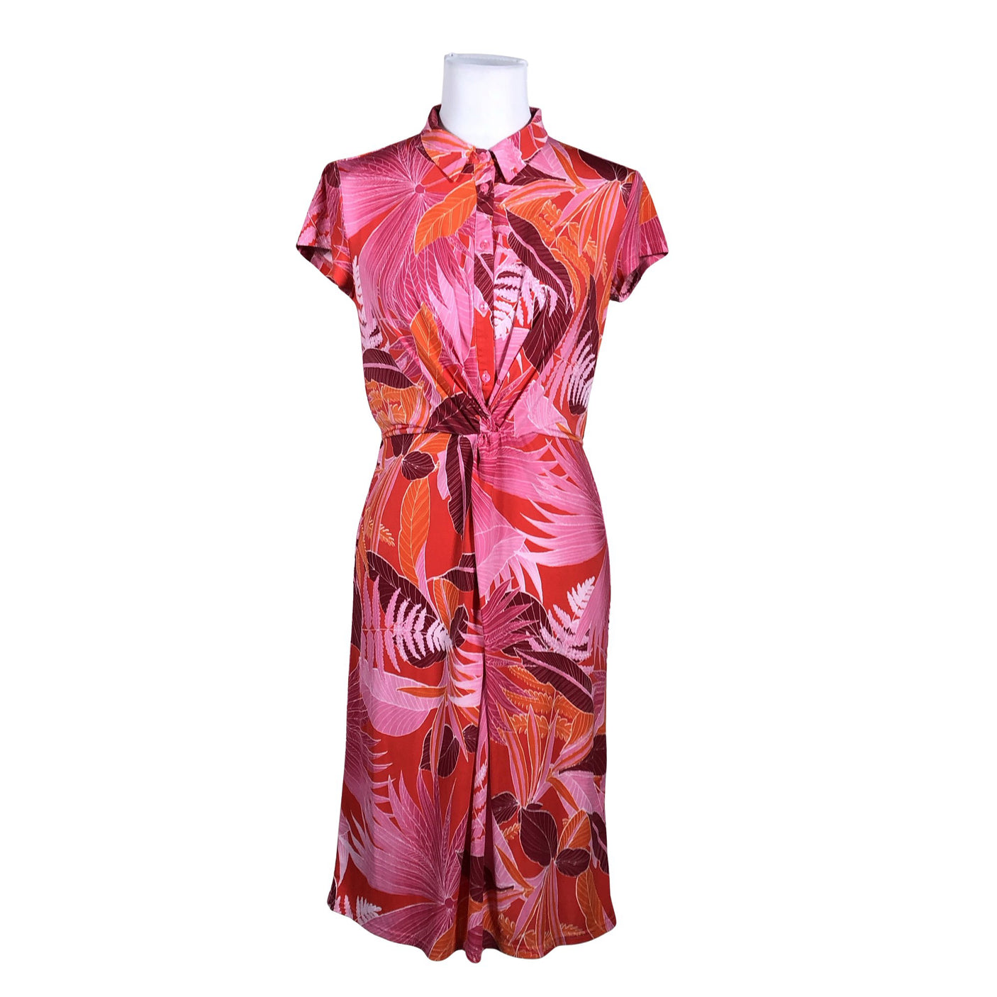 Unisex Ilse Jacobsen - Trikotaažist kleit, suurus 38 - Roosa (1)