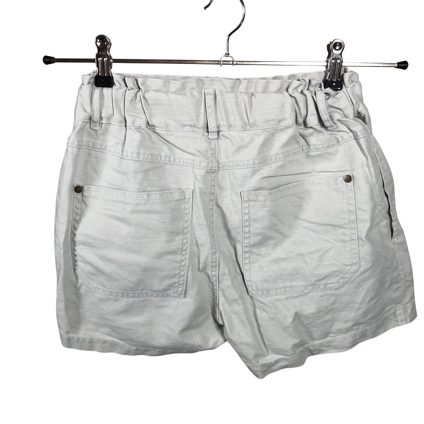 Unisex POMPdeLUX - Teksast lühikesed püksid, suurus 158 - 164 - Hall (2)