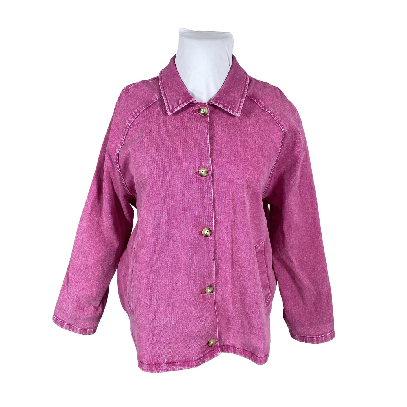 Unisex Ulla Popken - Teksatagi, suurus 56 - Roosa (1)