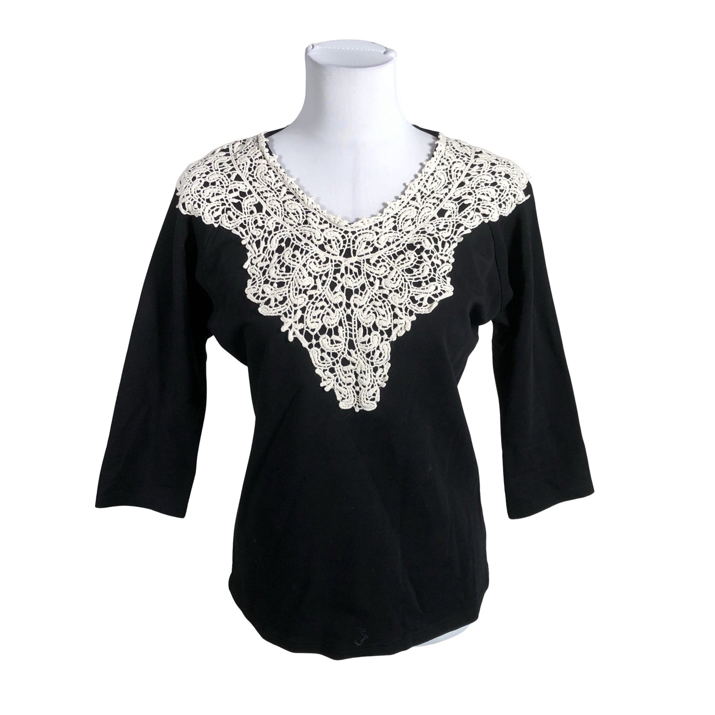 Unisex Lumoan - Trikotaažist pluus, suurus 36 - Must (1)