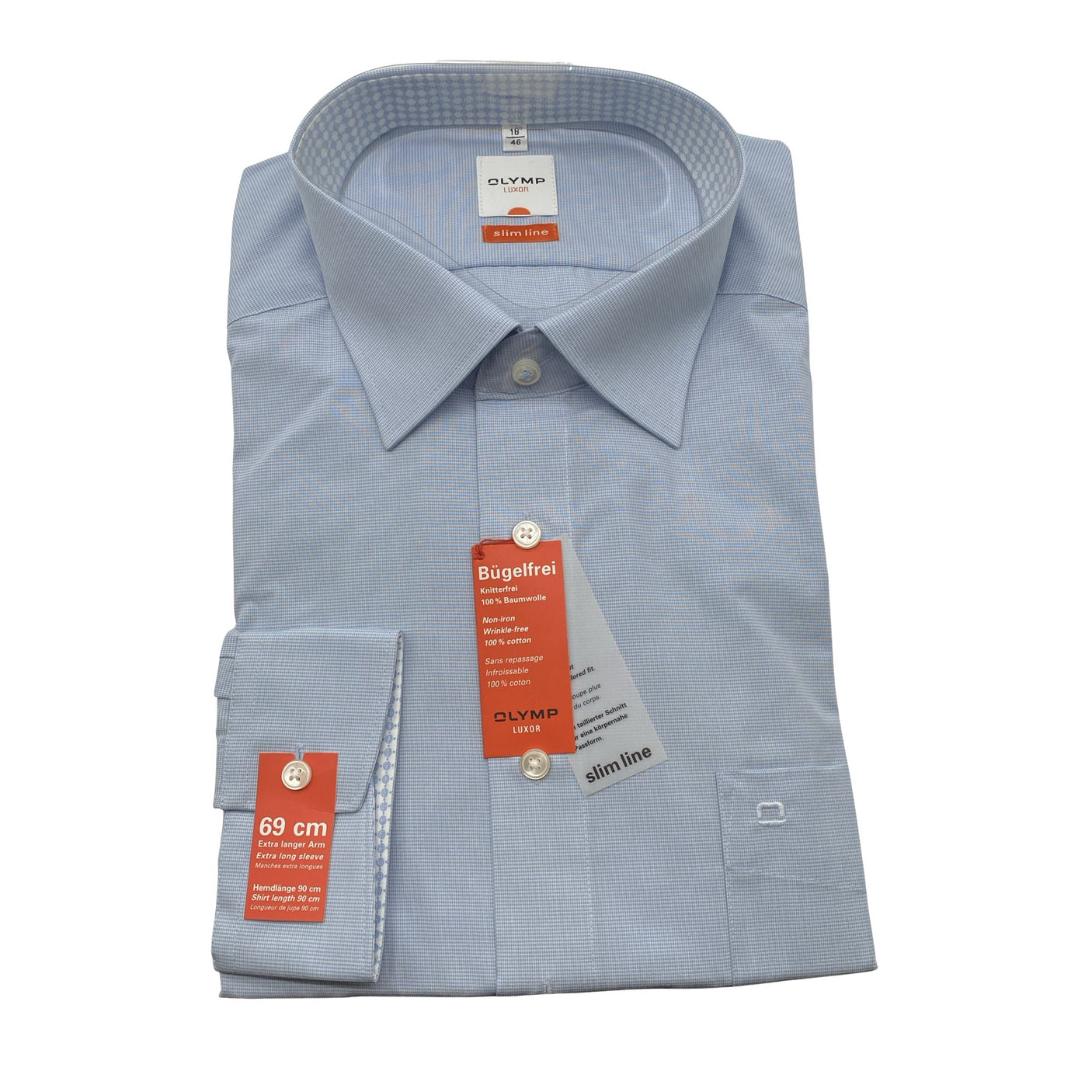 Unisex Olymp - Triiksärk, suurus XXL - Sinine (1)