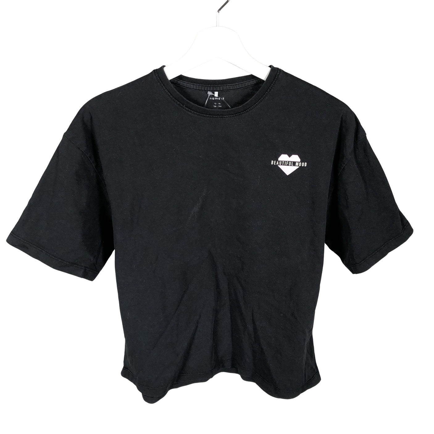 Unisex Name It - T-särk, suurus 158 - 164 - Must (1)