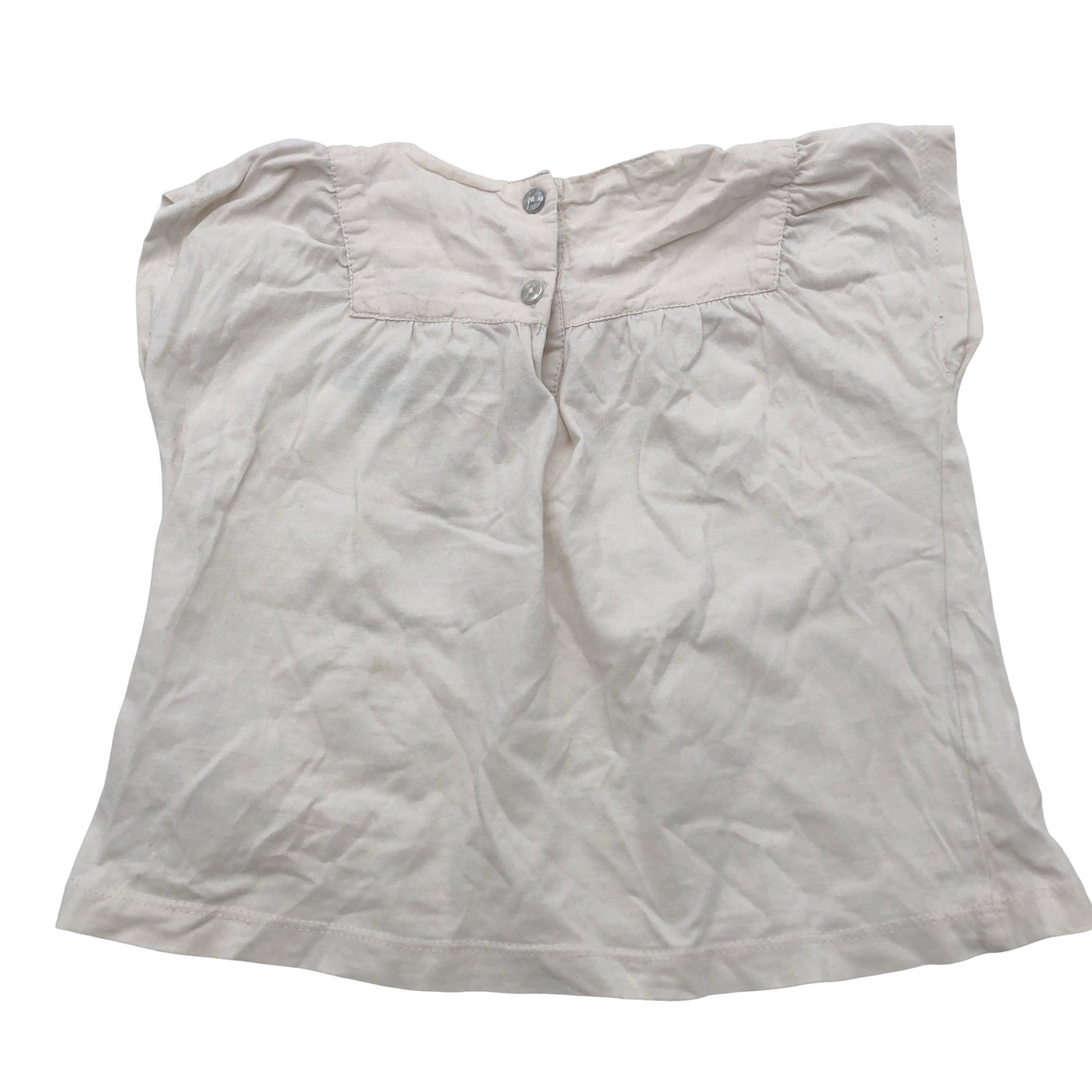 Unisex POMPdeLUX - Topp, suurus 74 - 80 - Valge (3)