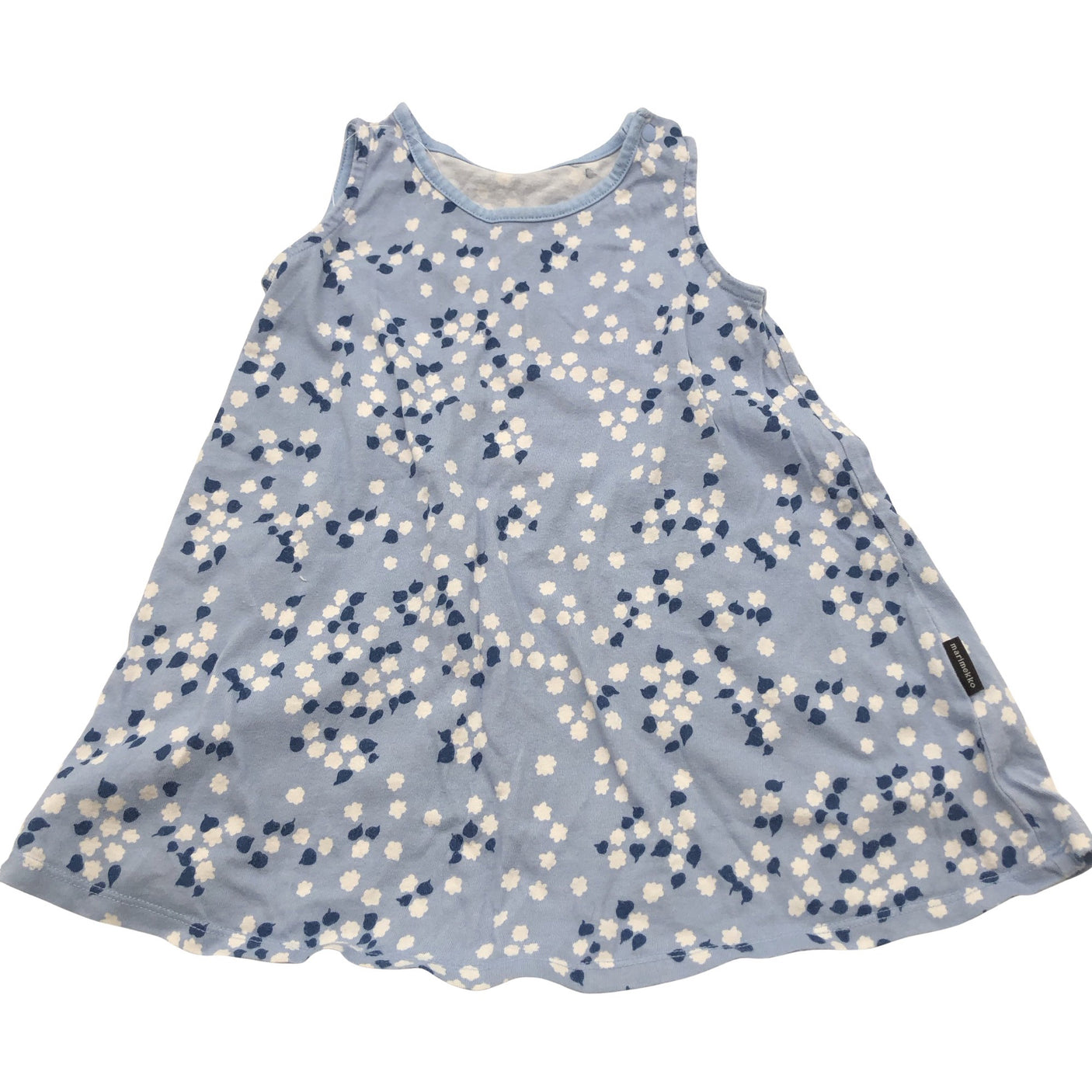 Unisex Marimekko - Trikotaažist kleit, suurus 80 - 86 - Sinine (1)