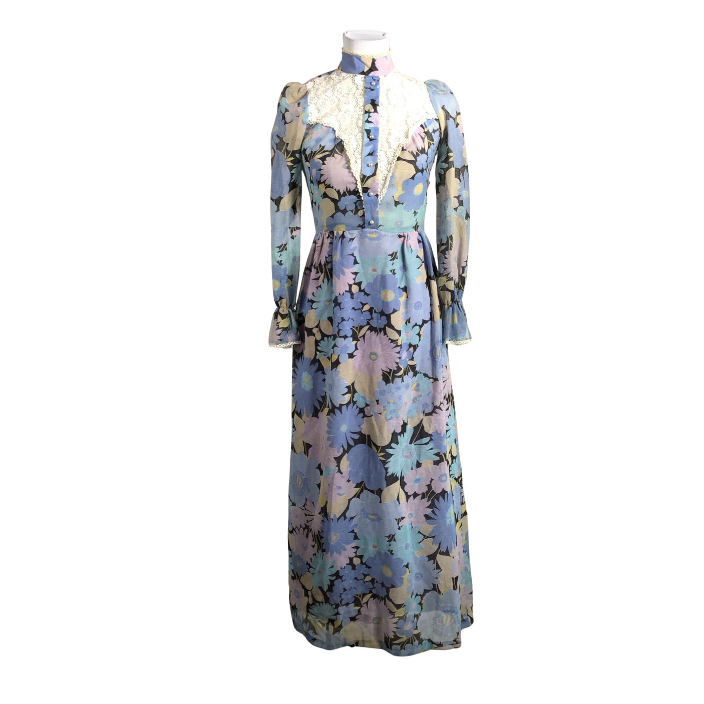 Unisex Shelana London - Maksikleit, suurus 36 - Sinine (1)