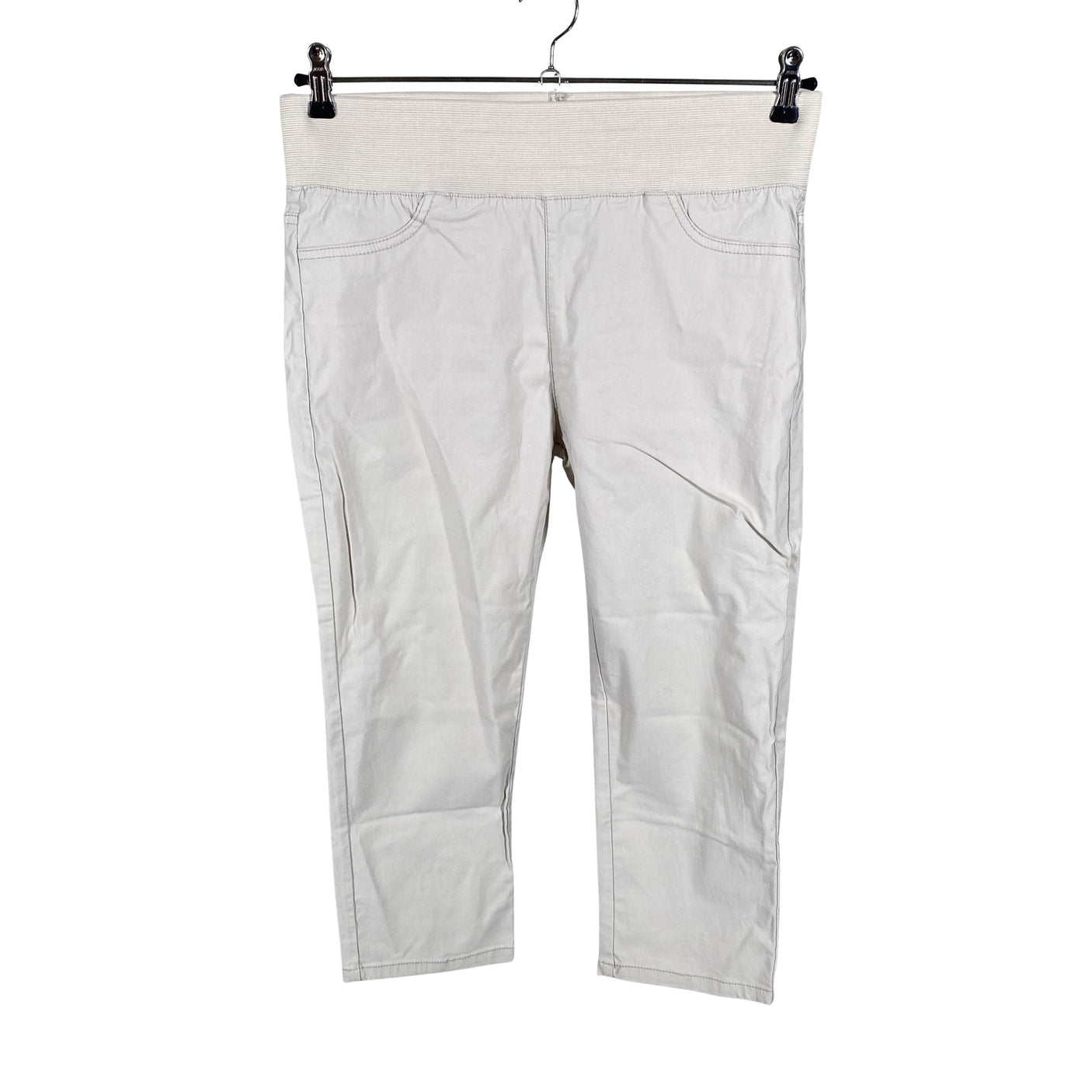 Unisex Free Quent - Mittevenivad poolpikad püksid, suurus 40 - Beige (1)