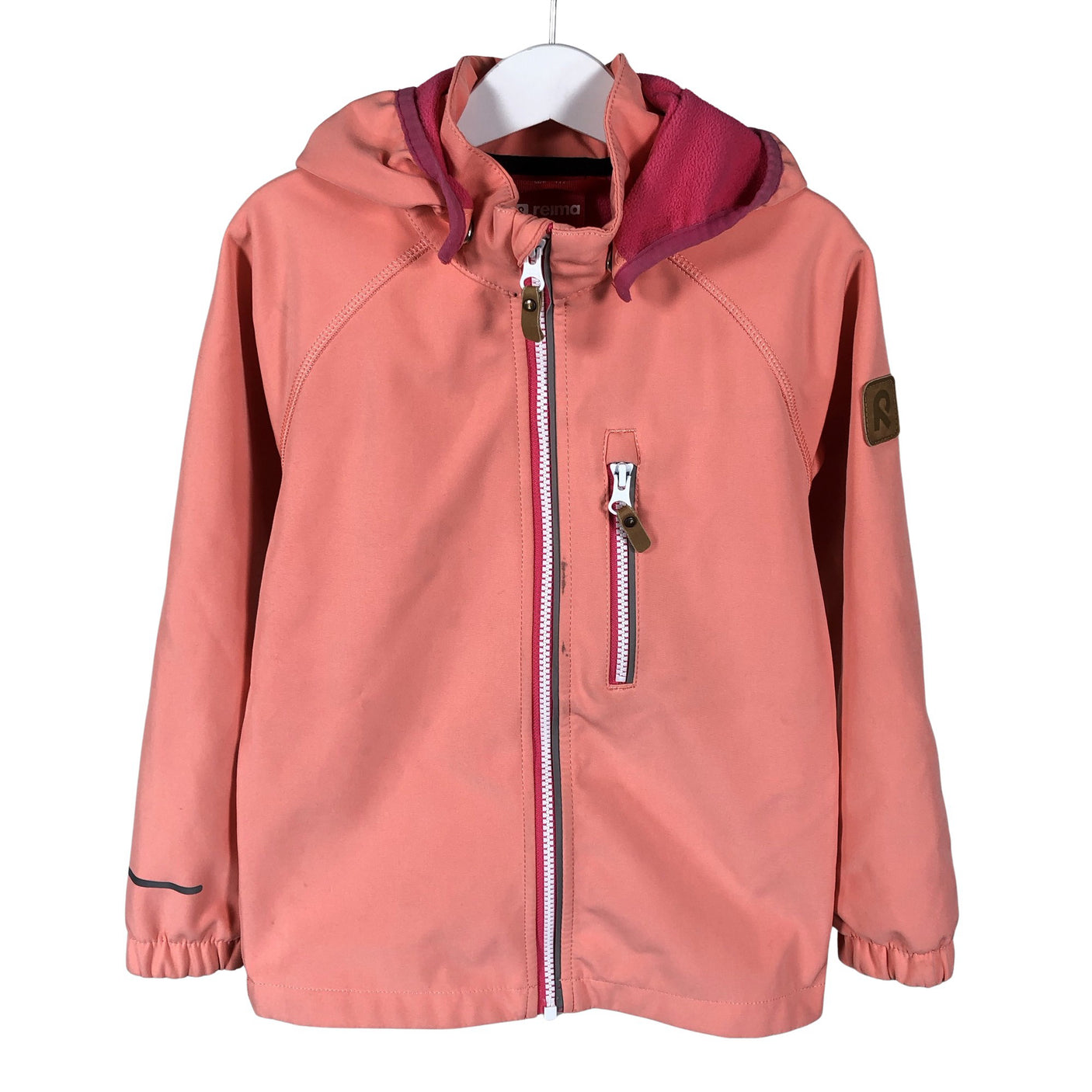 Unisex Reima - Softshell jope, suurus 116 - 122 - Heleroosa (1)
