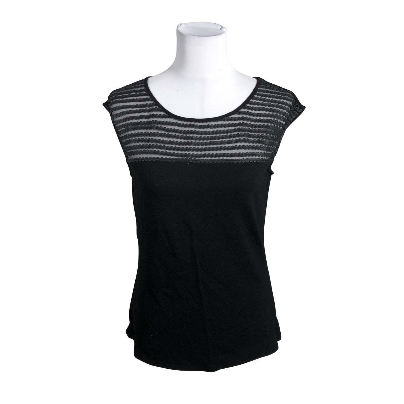 Unisex Comma - T-särk, suurus 40 - Must (1)