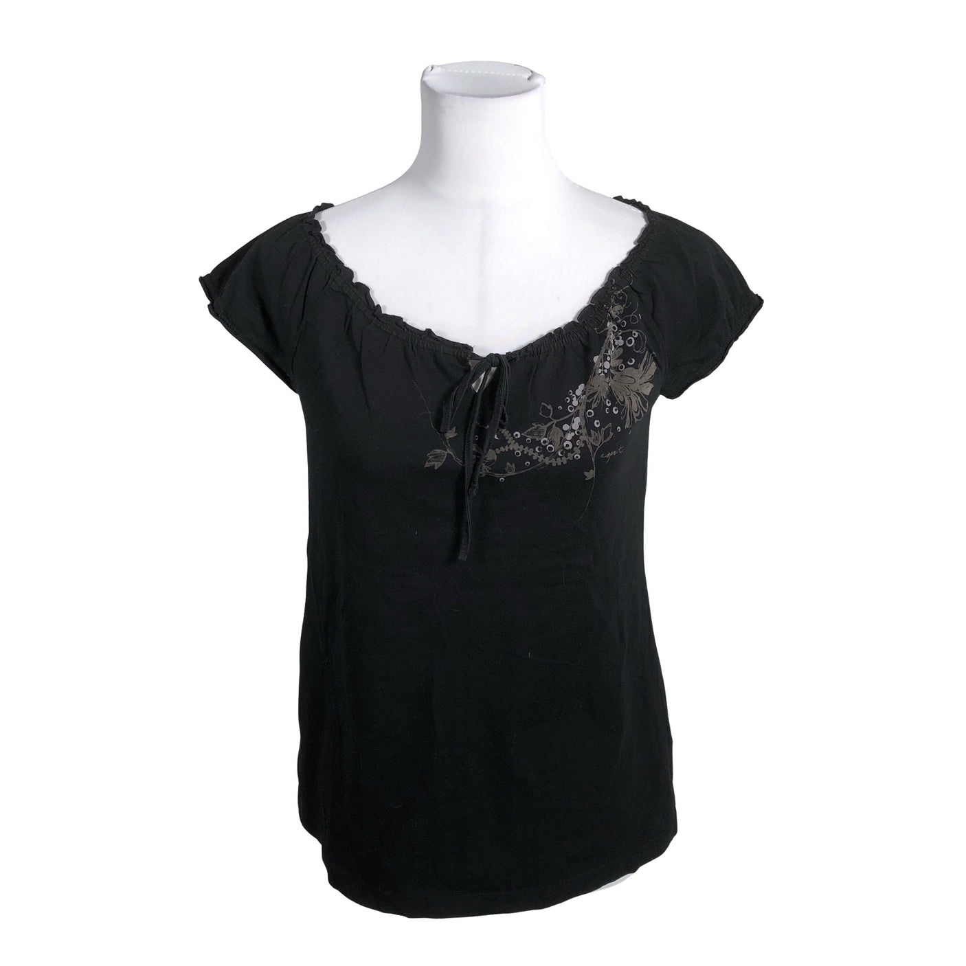 Unisex Esprit - T-särk, suurus 36 - Must (1)