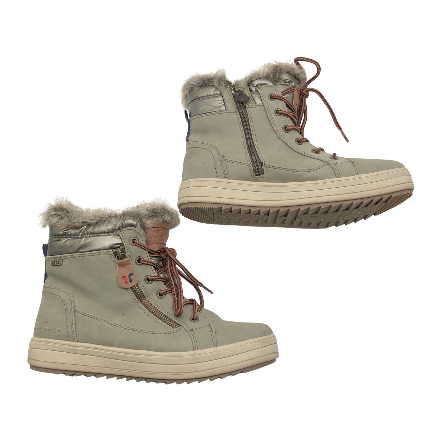 Unisex Tom Tailor - Poolsaapad, suurus 39 - Roheline (2)