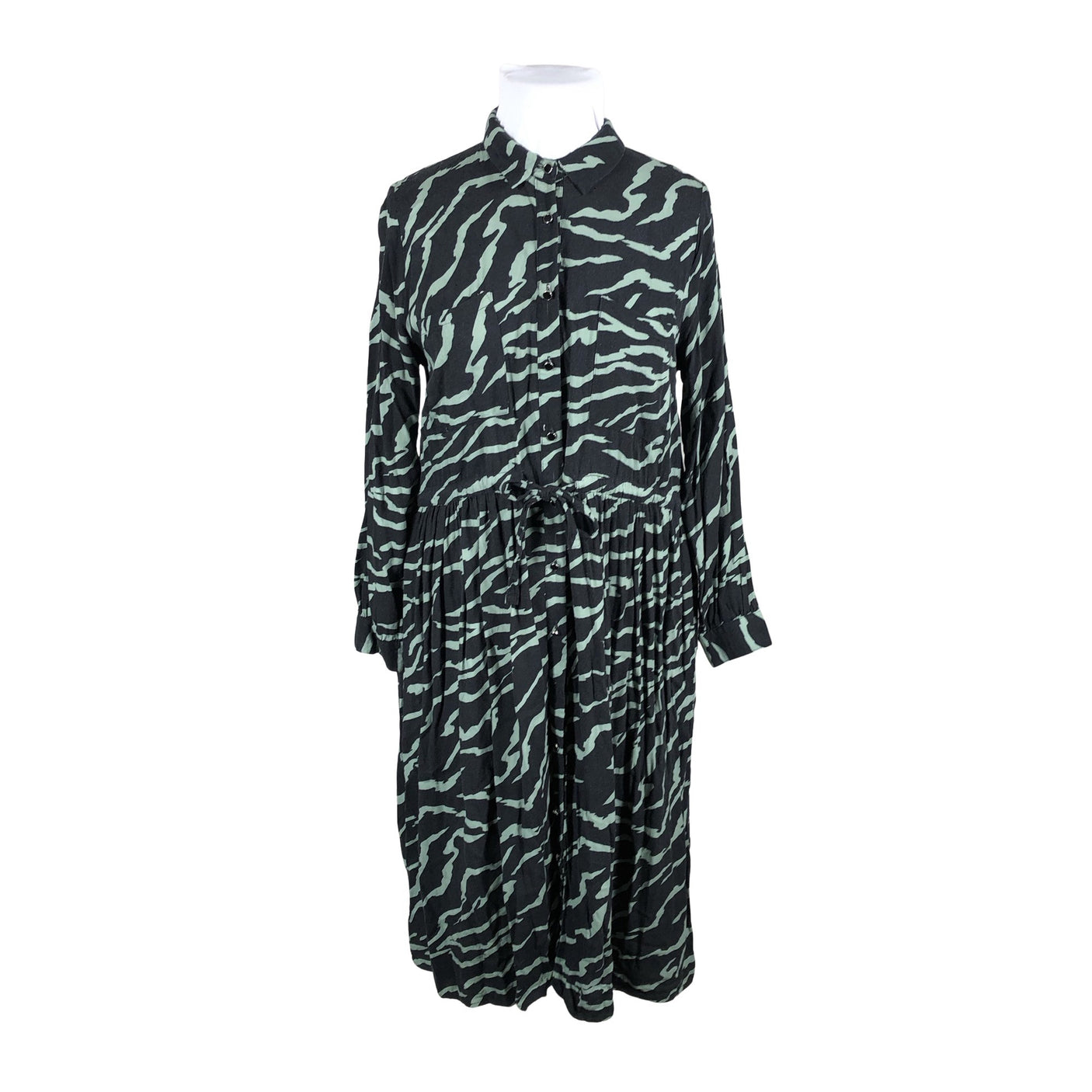 Unisex Kaffe - Mitteveniv kleit, suurus 44 - Must (1)