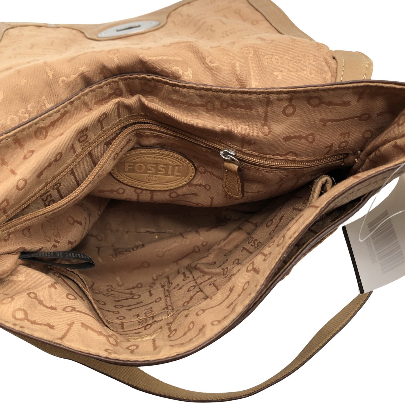 Unisex Fossil - Õlakott, suurus Maxi - Pruun (3)
