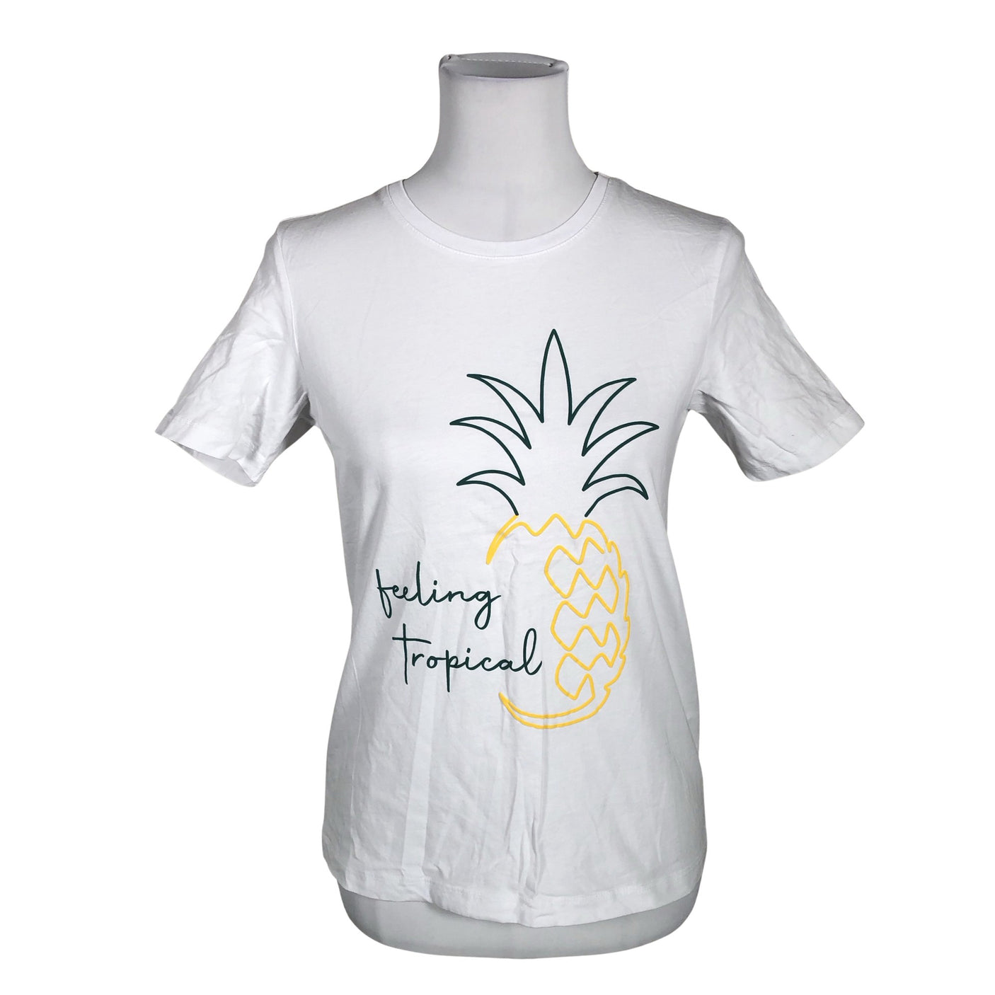 Unisex Anna Field - T-särk, suurus 36 - Valge (2)