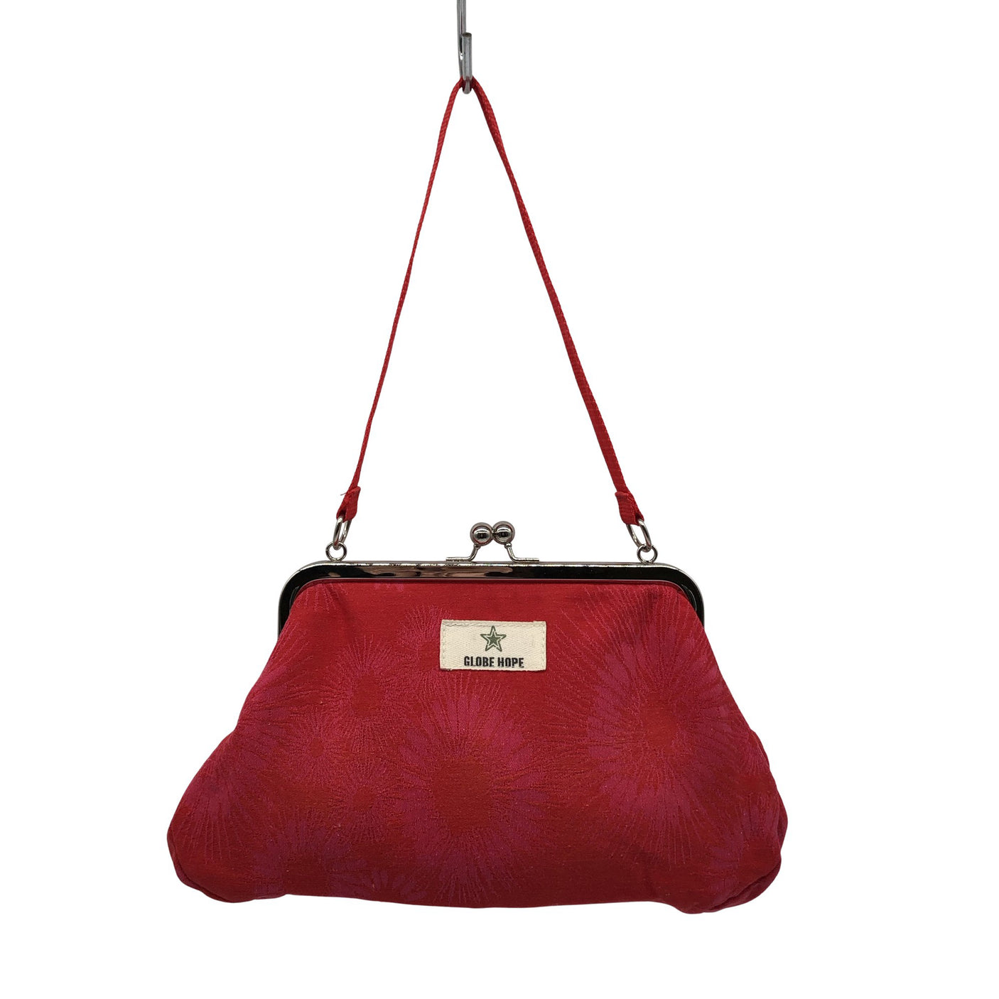 Unisex Globe Hope - Käekott, suurus Mini - Punane (2)