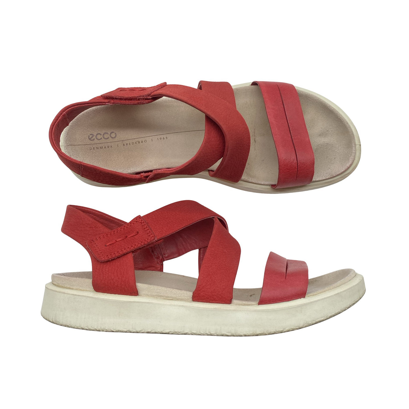 Unisex Ecco - Rihmikud, suurus 37 - Punane (1)