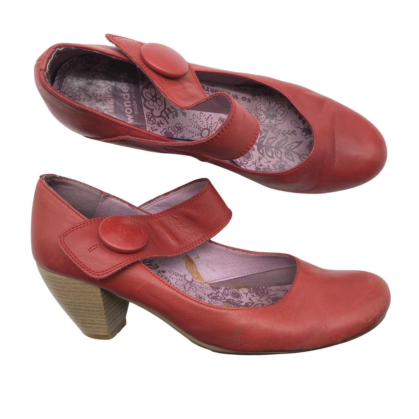 Unisex Wonders - Kontsakingad, suurus 37 - Punane (2)