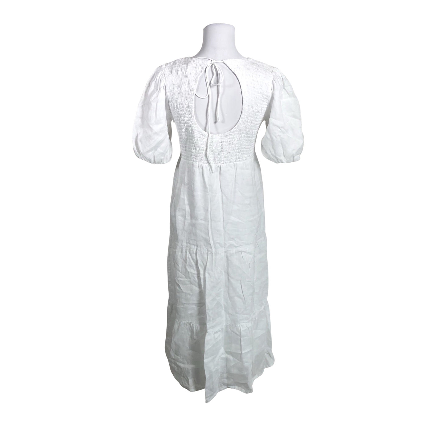 Unisex Faithfull The Brand - Mitteveniv kleit, suurus 38 - Valge (2)