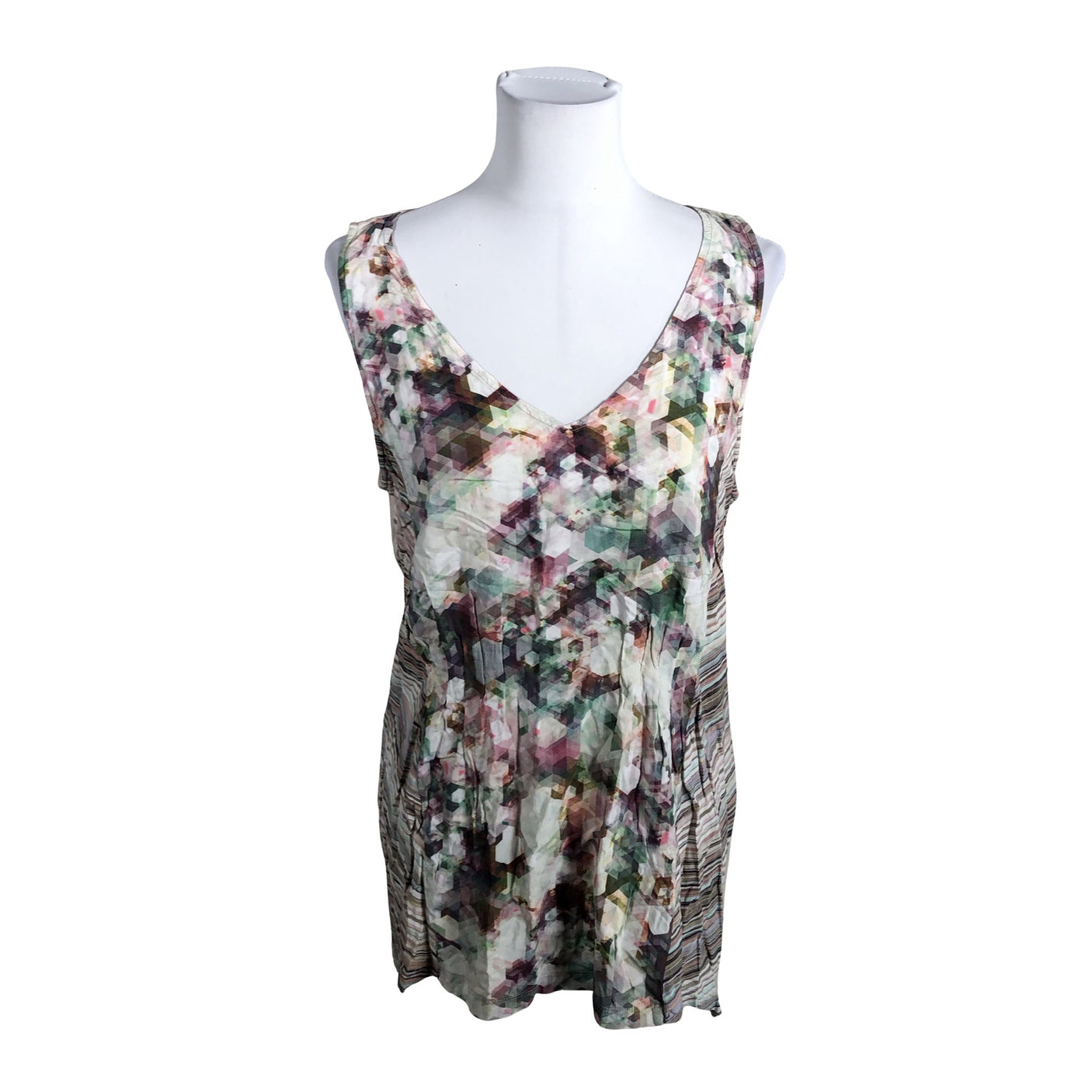 Unisex Sandwich - Trikotaažist topp, suurus 40 - Beige (1)